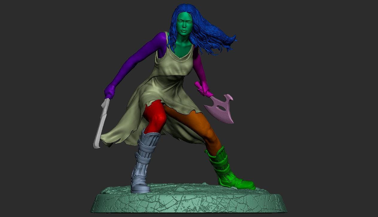 Dynamic River Tam 3D Print Statue - Serenity Firefly Sci-Fi Collectible Figure - Premium Quality