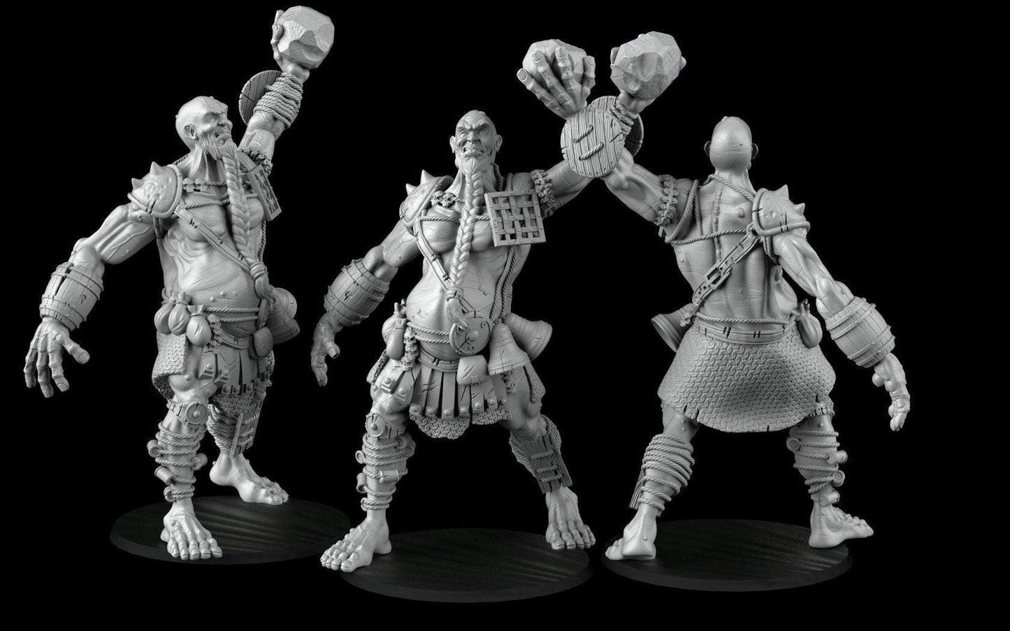 Giant - Unpainted 35mm Miniature - Huge Monster Figure