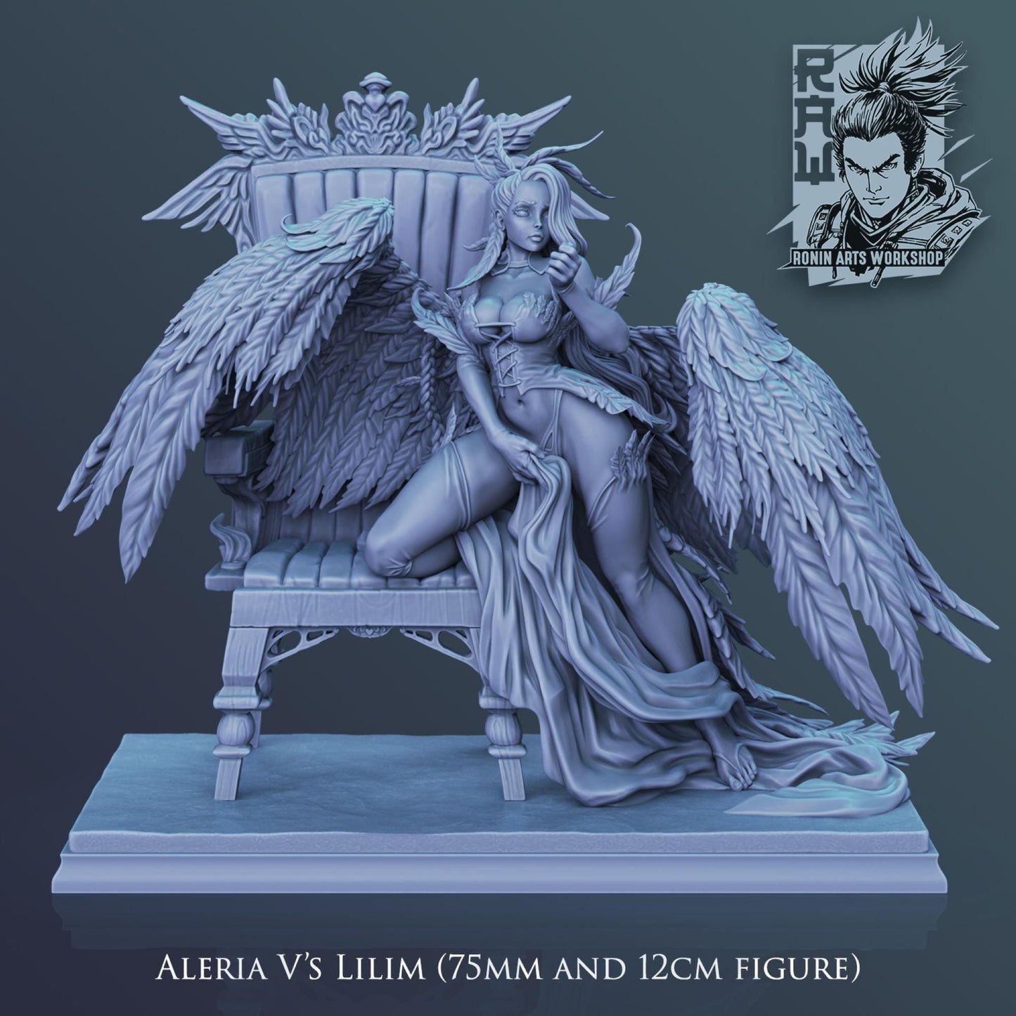 Pinup Lilim Collectible Resin Statue – Painted or Unpainted NSFW Model Kit for Adult Collectors