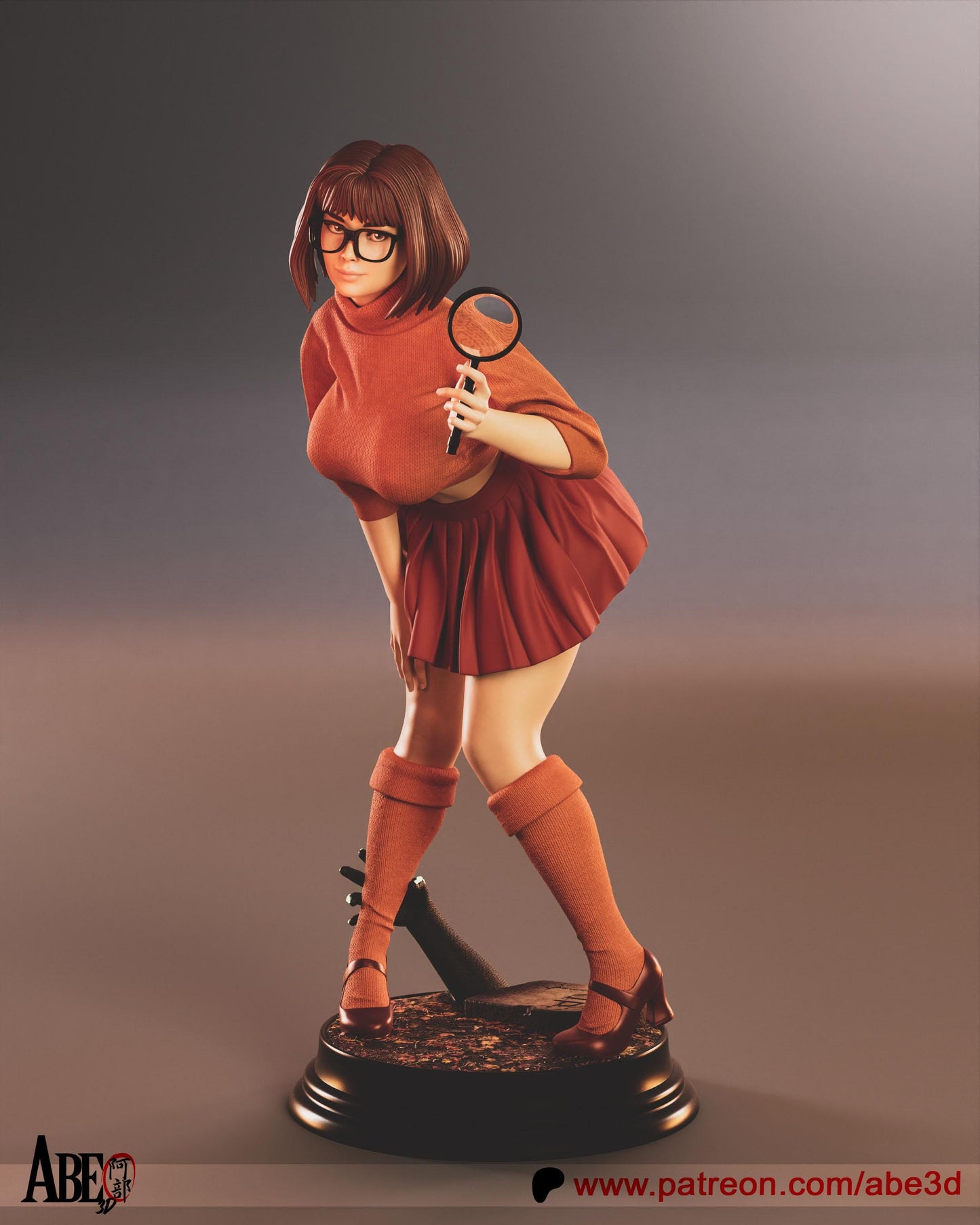 Velma Resin Figure - Hand-Painted & Unpainted Collectible