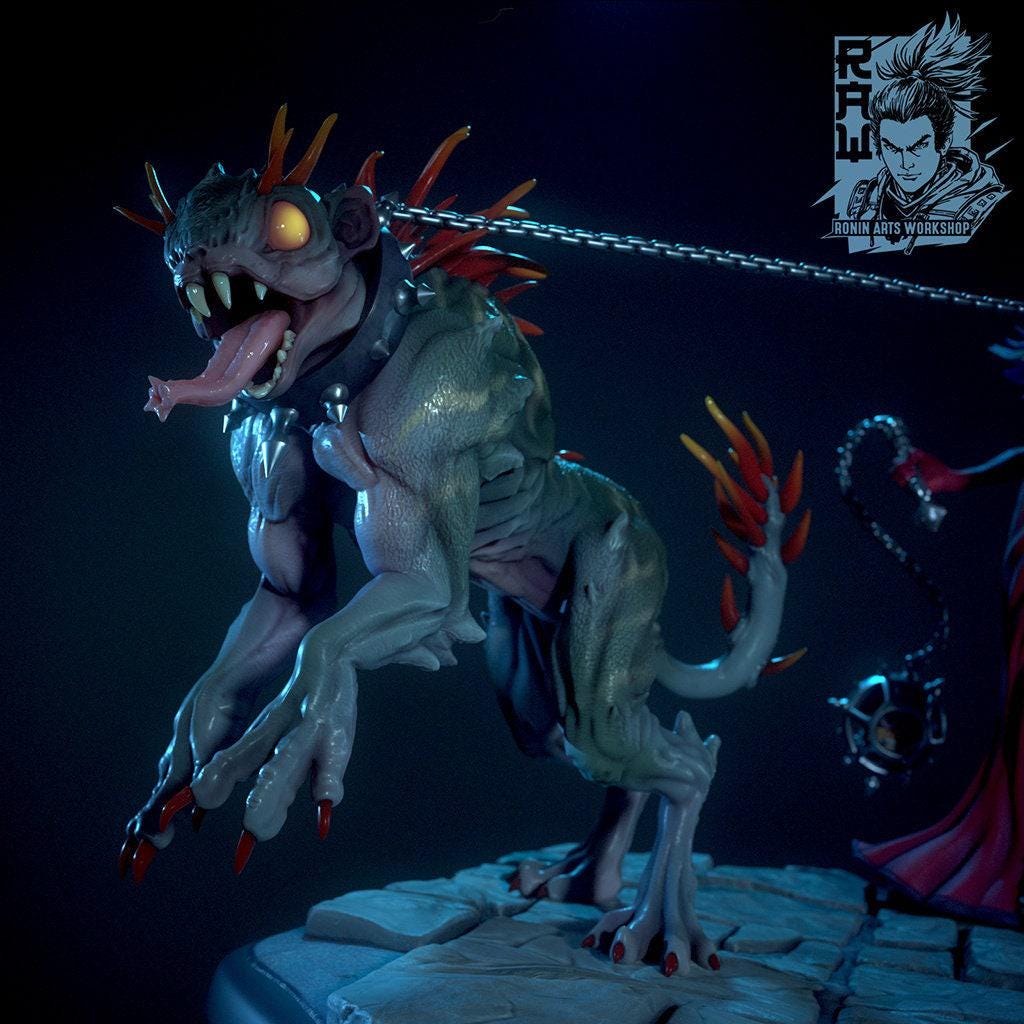 Nenia The Monster's Mistress: Command the Shadows in 35mm Scale for DnD, Pathfinder, and Collectible Miniature Enthusiasts, 35mm scale