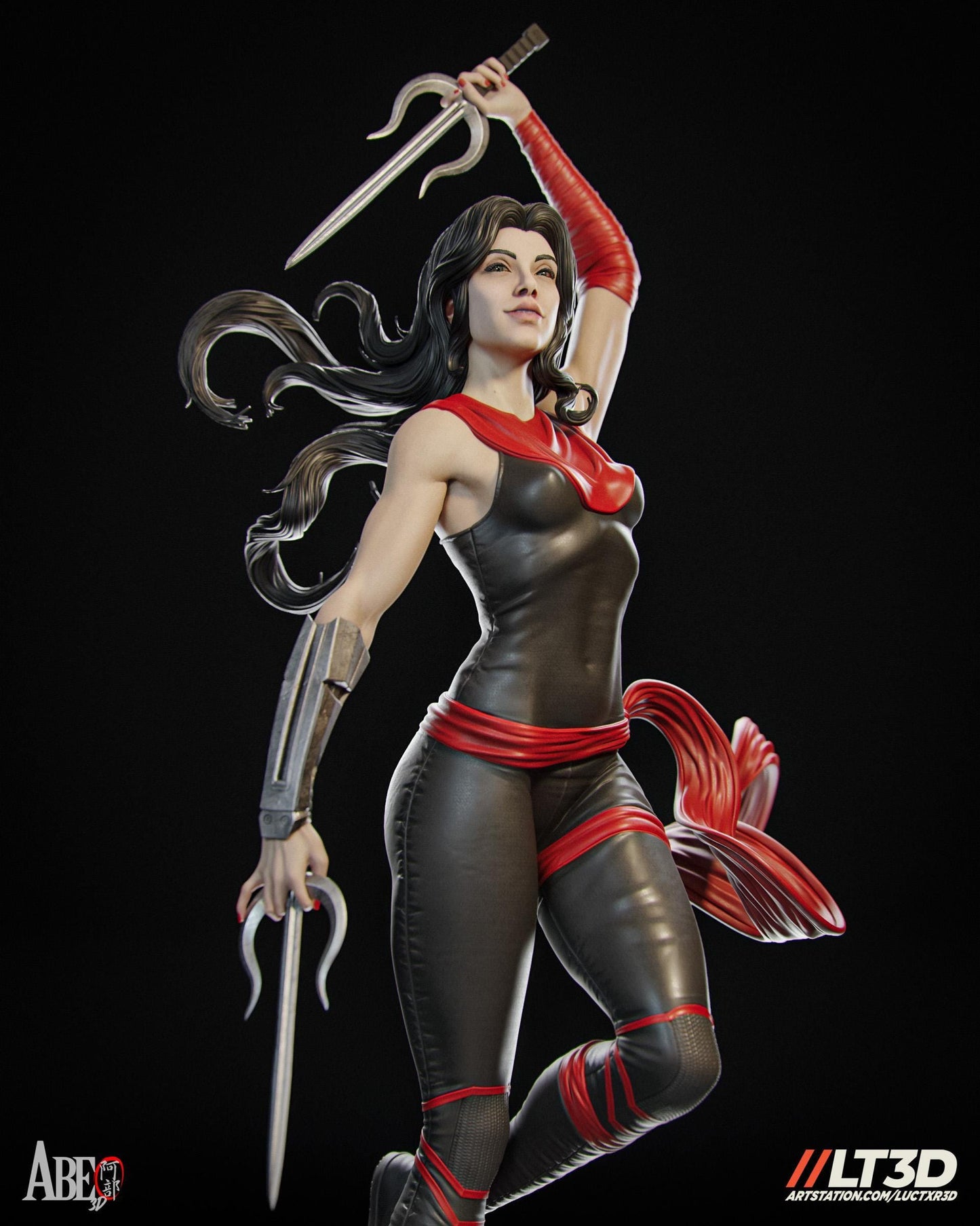 Electra Resin Model Kit | Painted or Unpainted Collectible Figure for Hobbyists & Fans