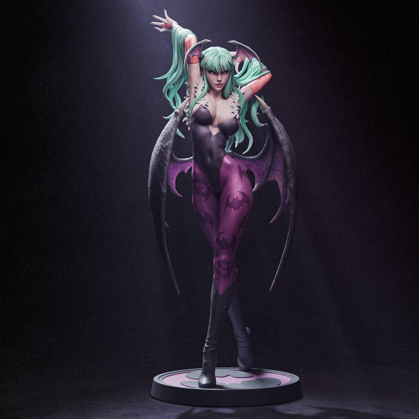 Morrigan Aensland (Darkstalkers) Collectible Resin Statue – Painted or Unpainted Model Kit