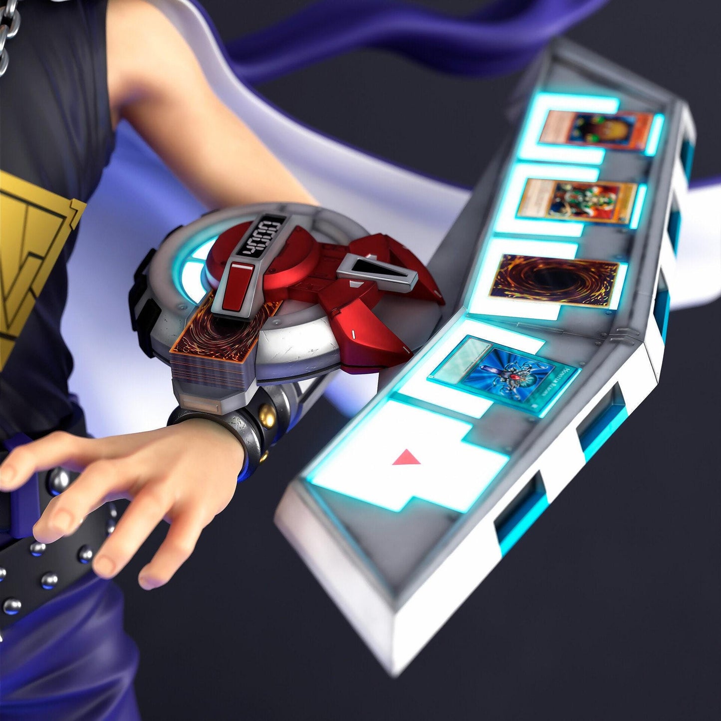Yugi Muto: Iconic 3D Printed Resin Statue Collectible - Yu-Gi-Oh! Fanart