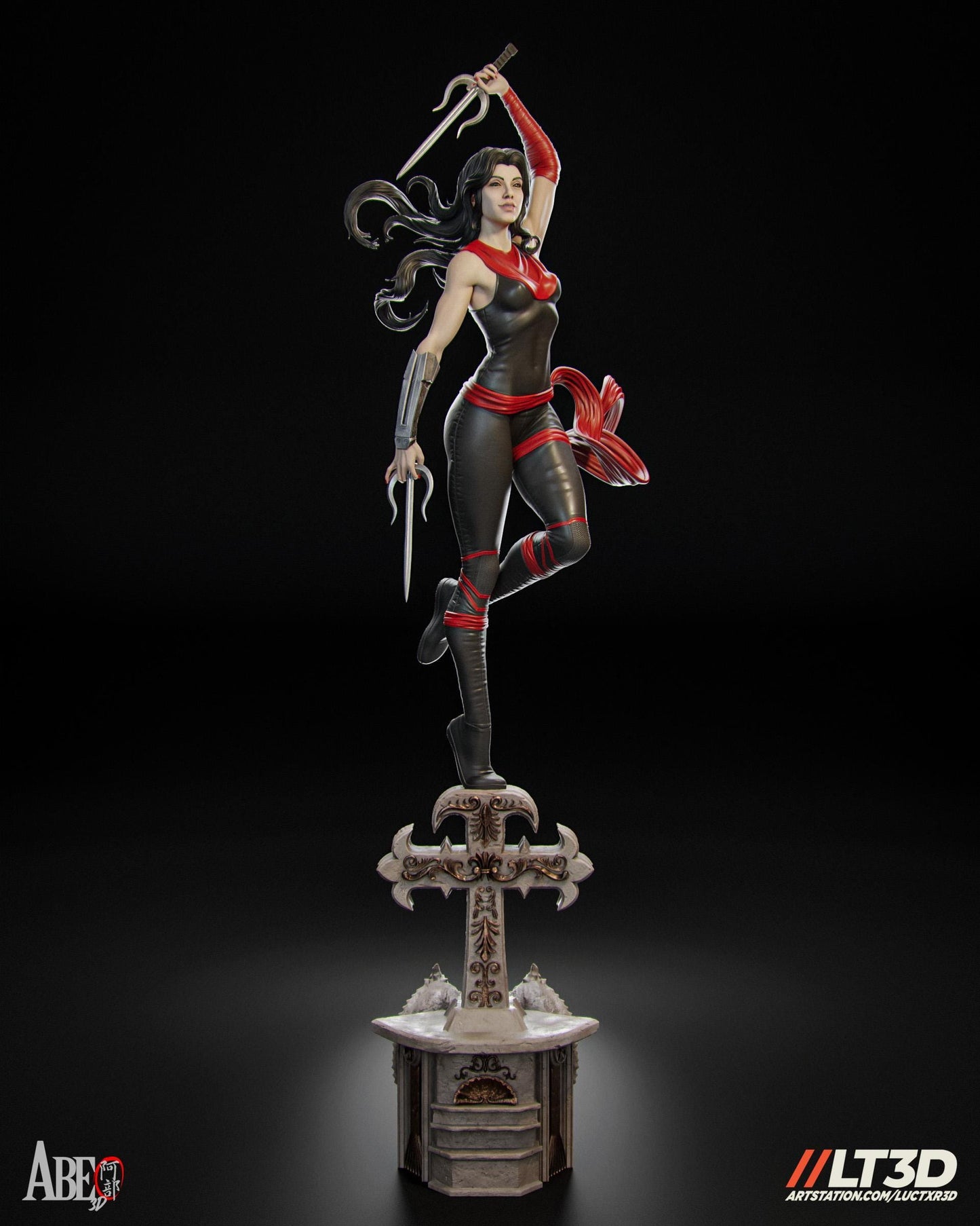 Electra Resin Model Kit | Painted or Unpainted Collectible Figure for Hobbyists & Fans