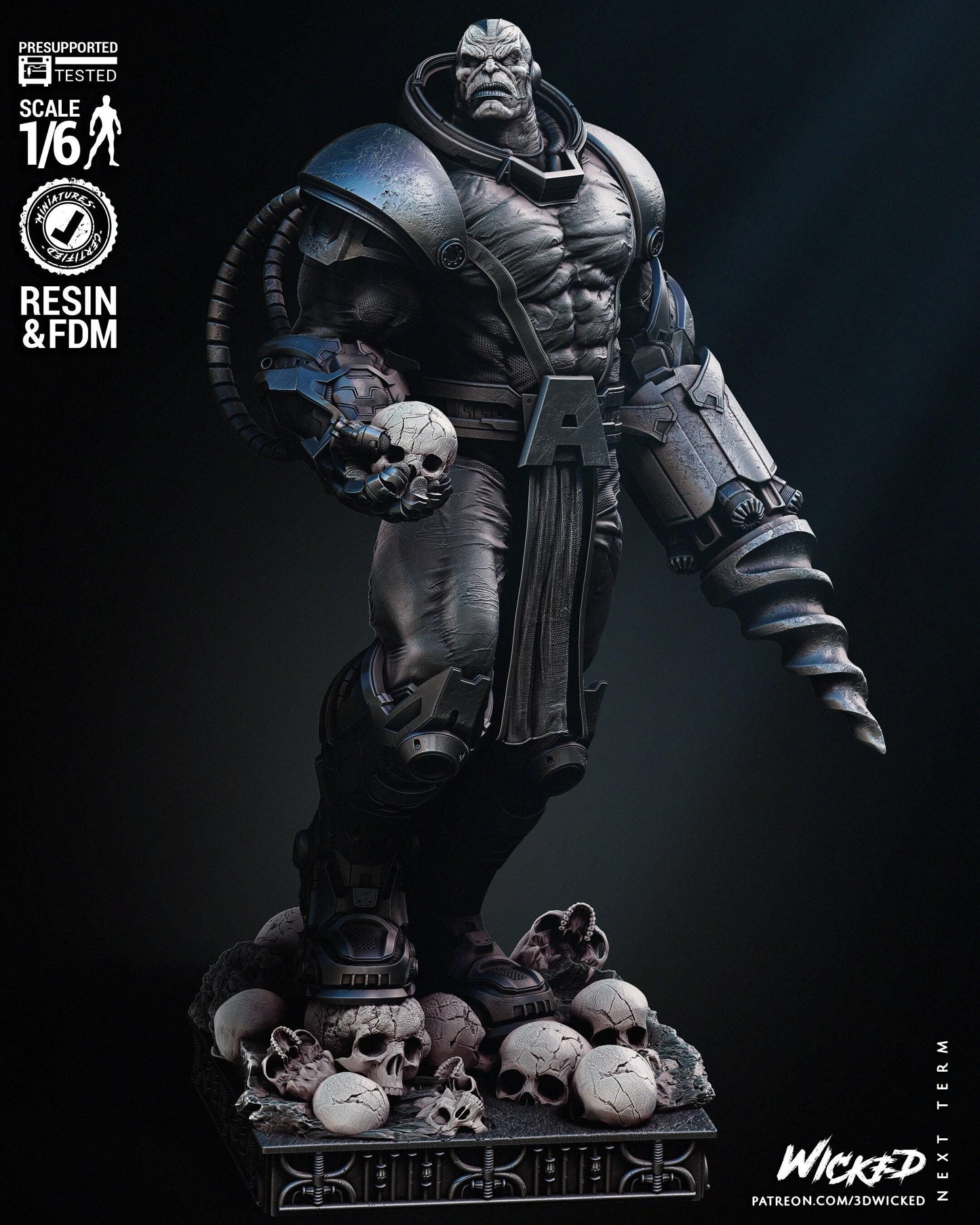 Rise of The First Mutant: Apocalypse 3D Print Collectible - Epic X-Men Marvel Statue