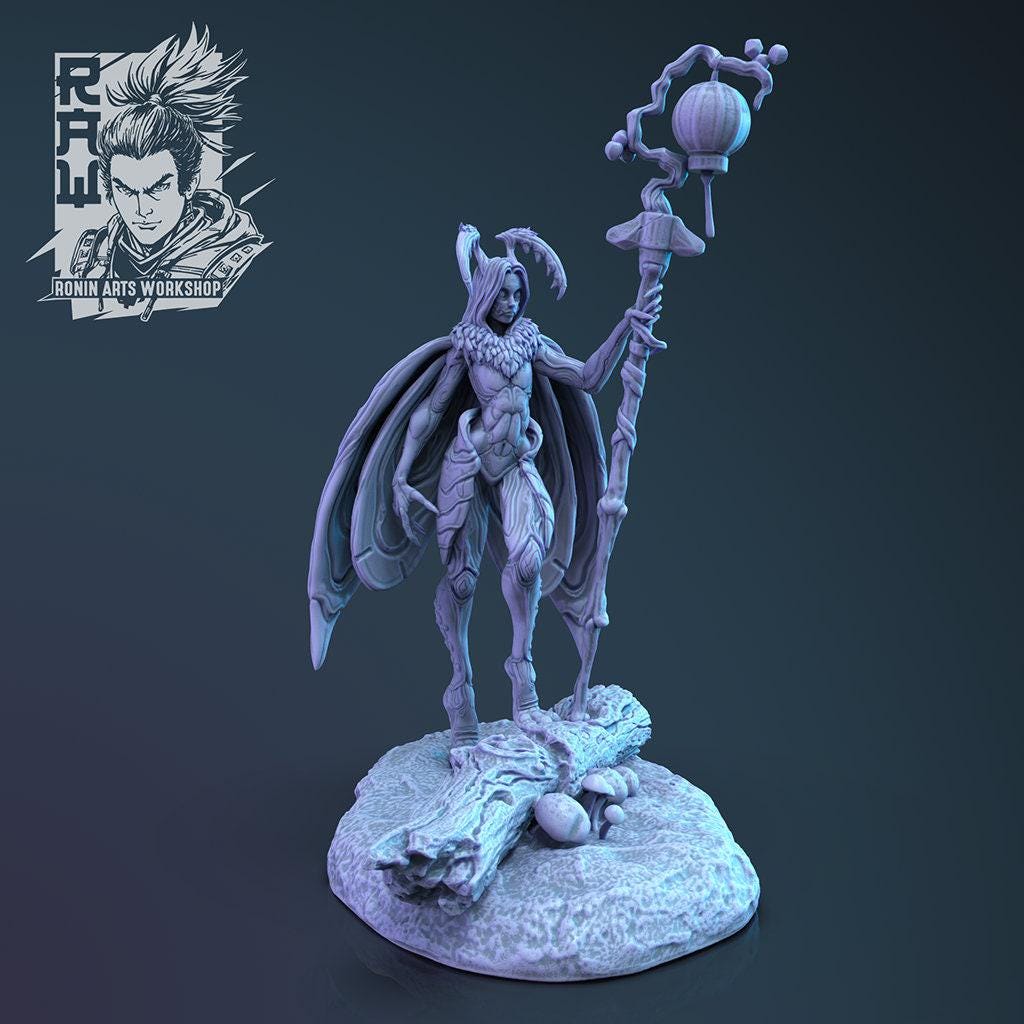 Insectoids Warband: Unleash the Swarm in 35mm Scale for DnD, Pathfinder, and Collectible Miniature Enthusiasts, 35mm scale