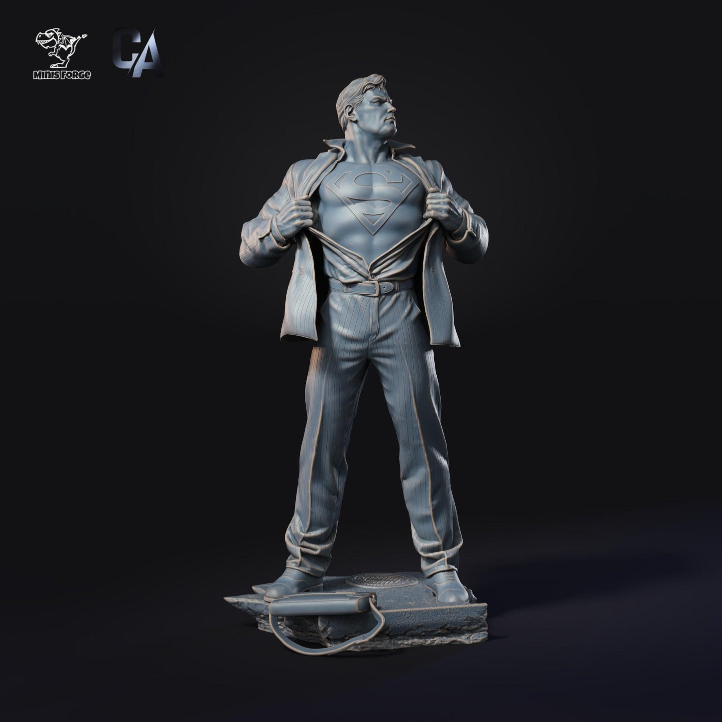 Clark Kent (Superman) Collectible Resin Statue – Painted or Unpainted Model Kit