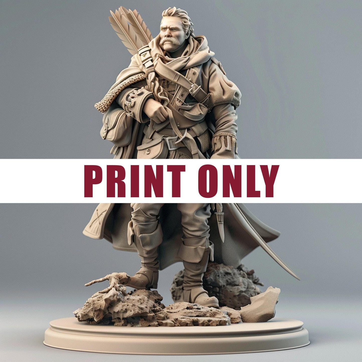 Hero Forge Custom Printing 3D Print on Demand Gift Idea dnd warhammer pathfinder hero quest READ DESCRIPTION