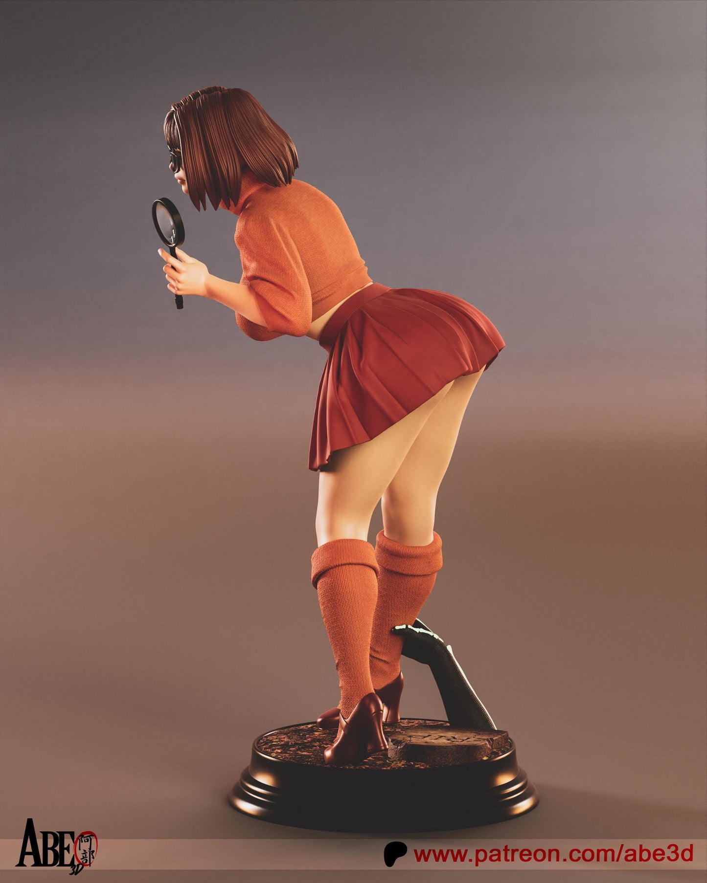 Velma Resin Figure - Hand-Painted & Unpainted Collectible