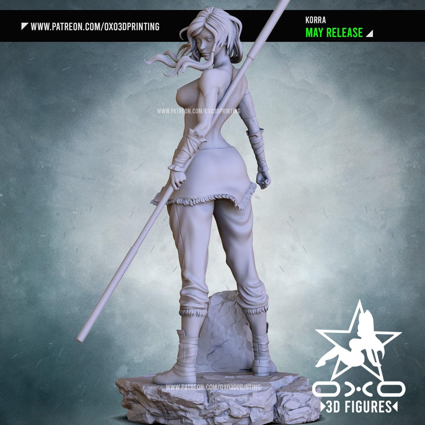 Korra Resin Statue – Hand-Painted NSFW Adult Collectible