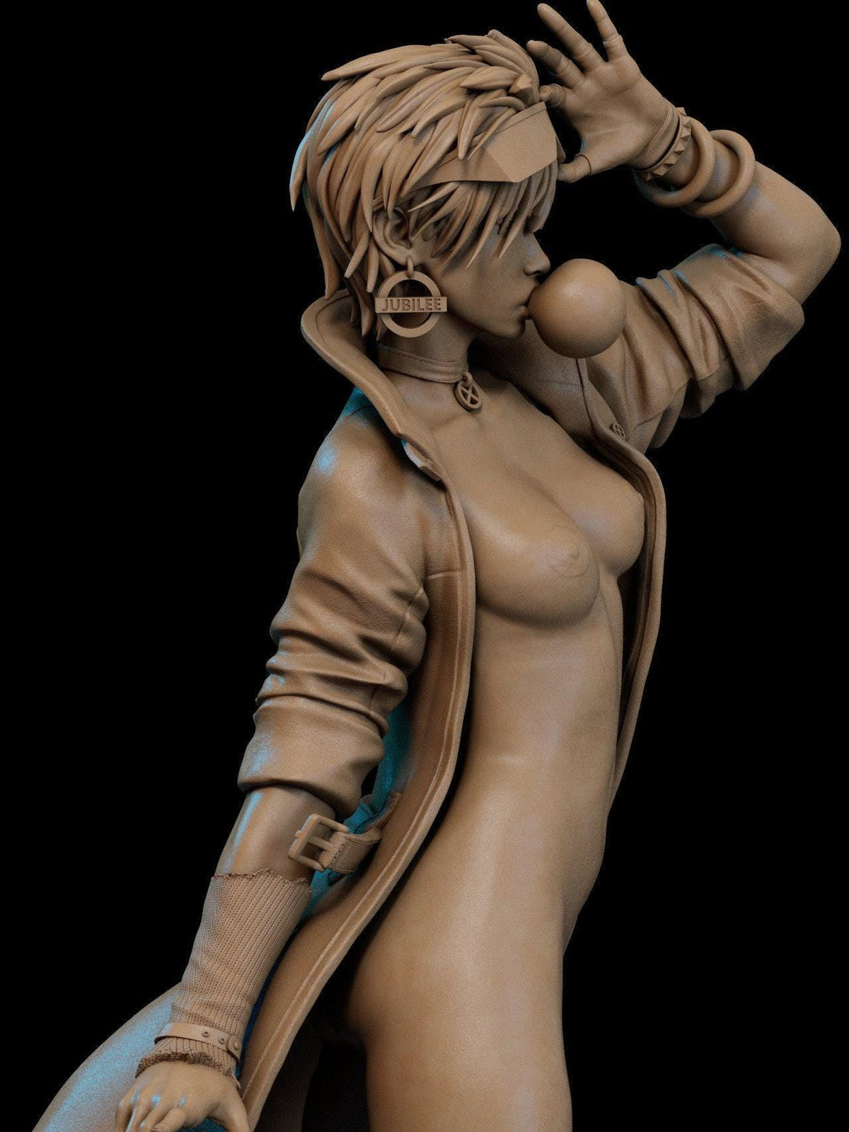 Jubilee NSFW 3D Printed Statue – Mature Firework Mutant Resin Collectible, Made to Order for Adult Collectors & Fans