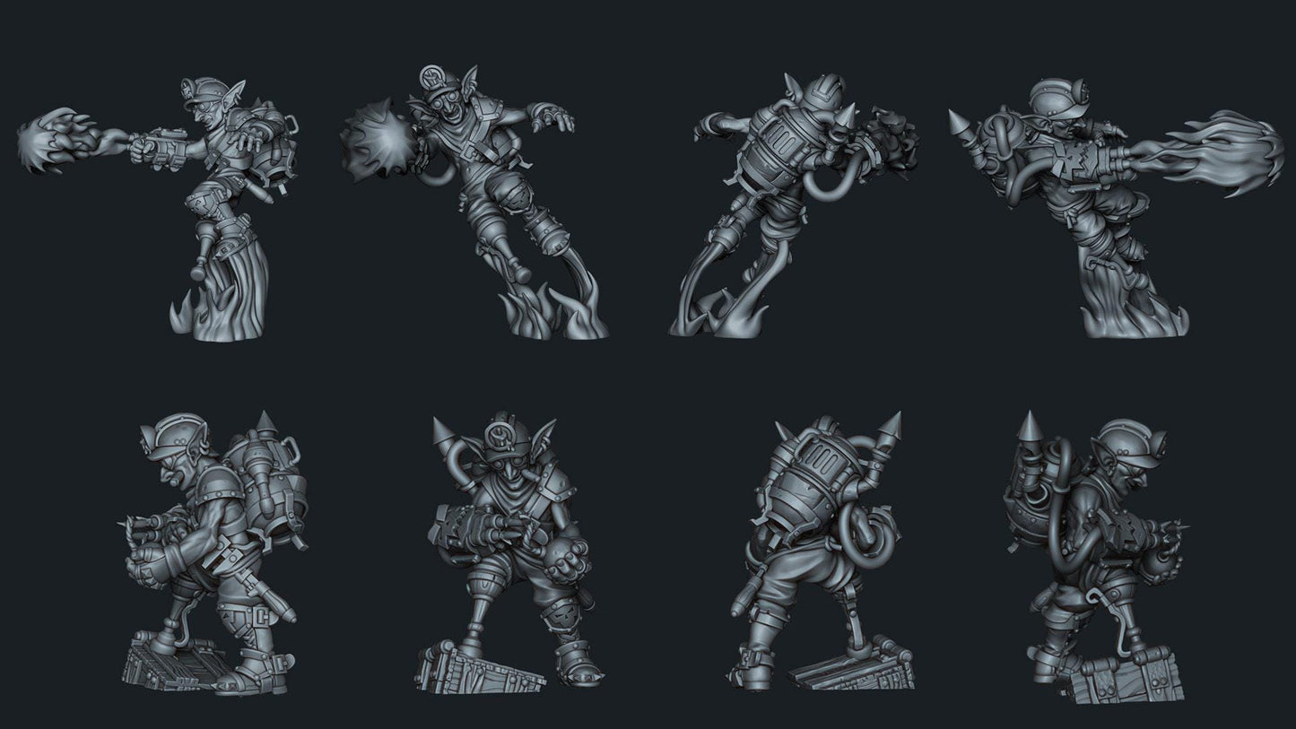 Keshek The Artificer Collectible Miniature, 35 mm, Tabletop miniatures, Pathfinder, dungeons and dragons, dnd