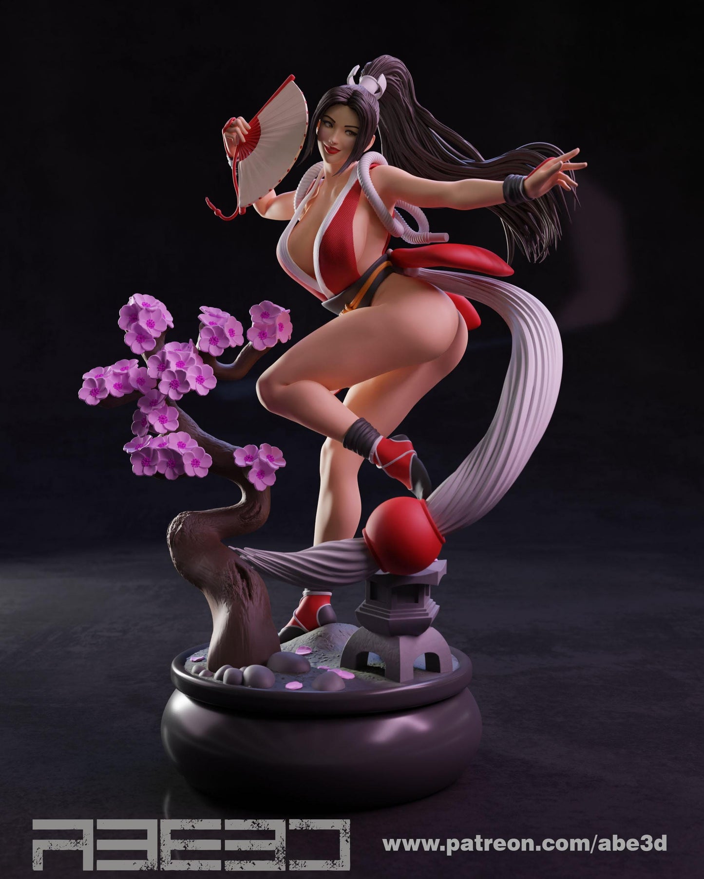 Mai Shiranui Collectible Resin Statue – Painted or Unpainted NSFW Model Kit for Fans