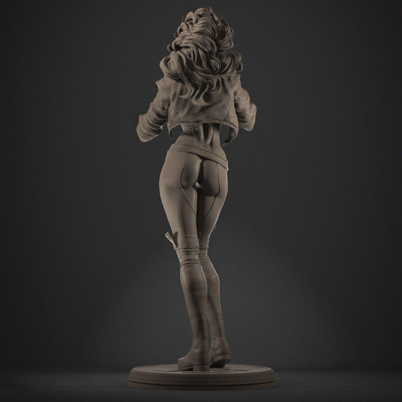 Rogue Collectible Resin Figure: Hand Painted or Unpainted Kit with Optional NSFW Adult Variant