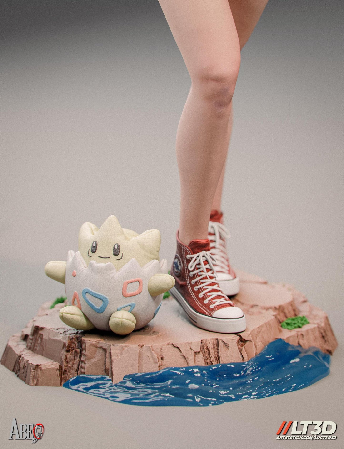 Misty Collectible Statue: Exquisite Hand-Painted 3D Resin Figure – A Must-Have Pokémon Anime Treasure