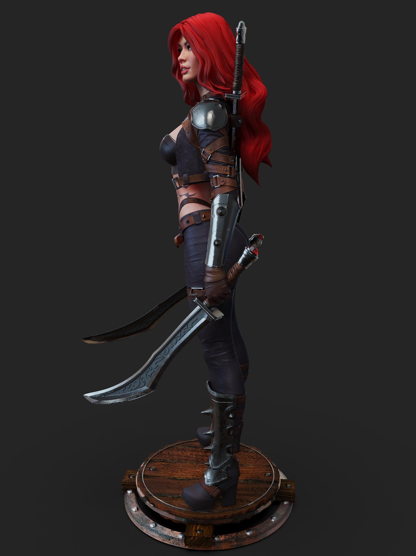 Katarina (League of Legends) Collectible Resin Statue – Painted or Unpainted Model Kit for Fans