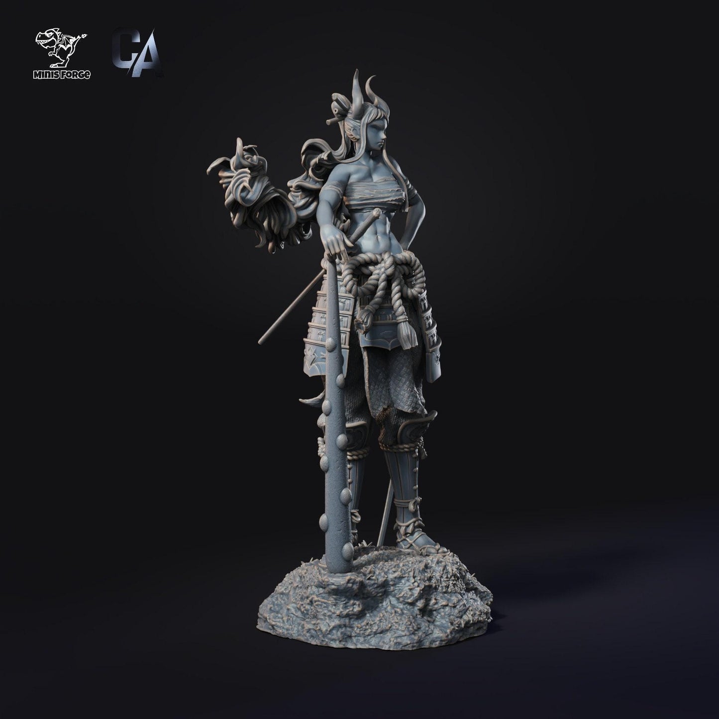 Wano Kuni's Heir: Yamato Fanart: 3D-Printed Collectible Figure – One Piece (NSFW)
