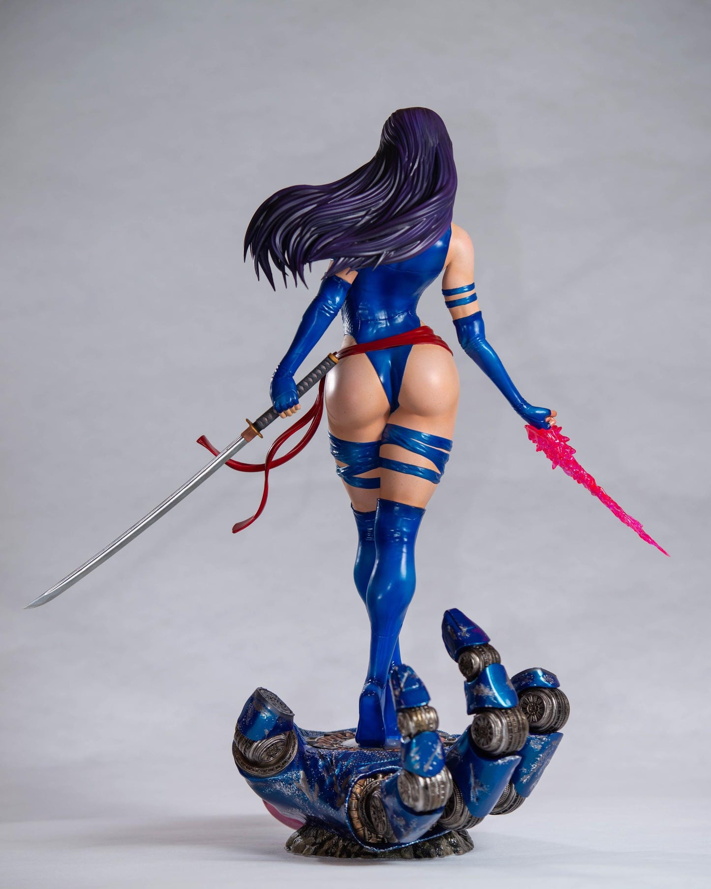 Psylocke Marvel X-Men Collectible 3D Printed Resin Figure | Hand Painted or Unpainted Mutant Statue (119 characters)