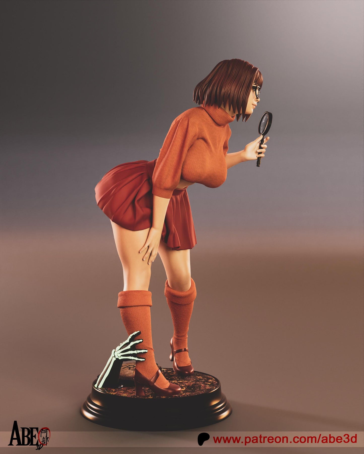Velma Resin Figure - Hand-Painted & Unpainted Collectible