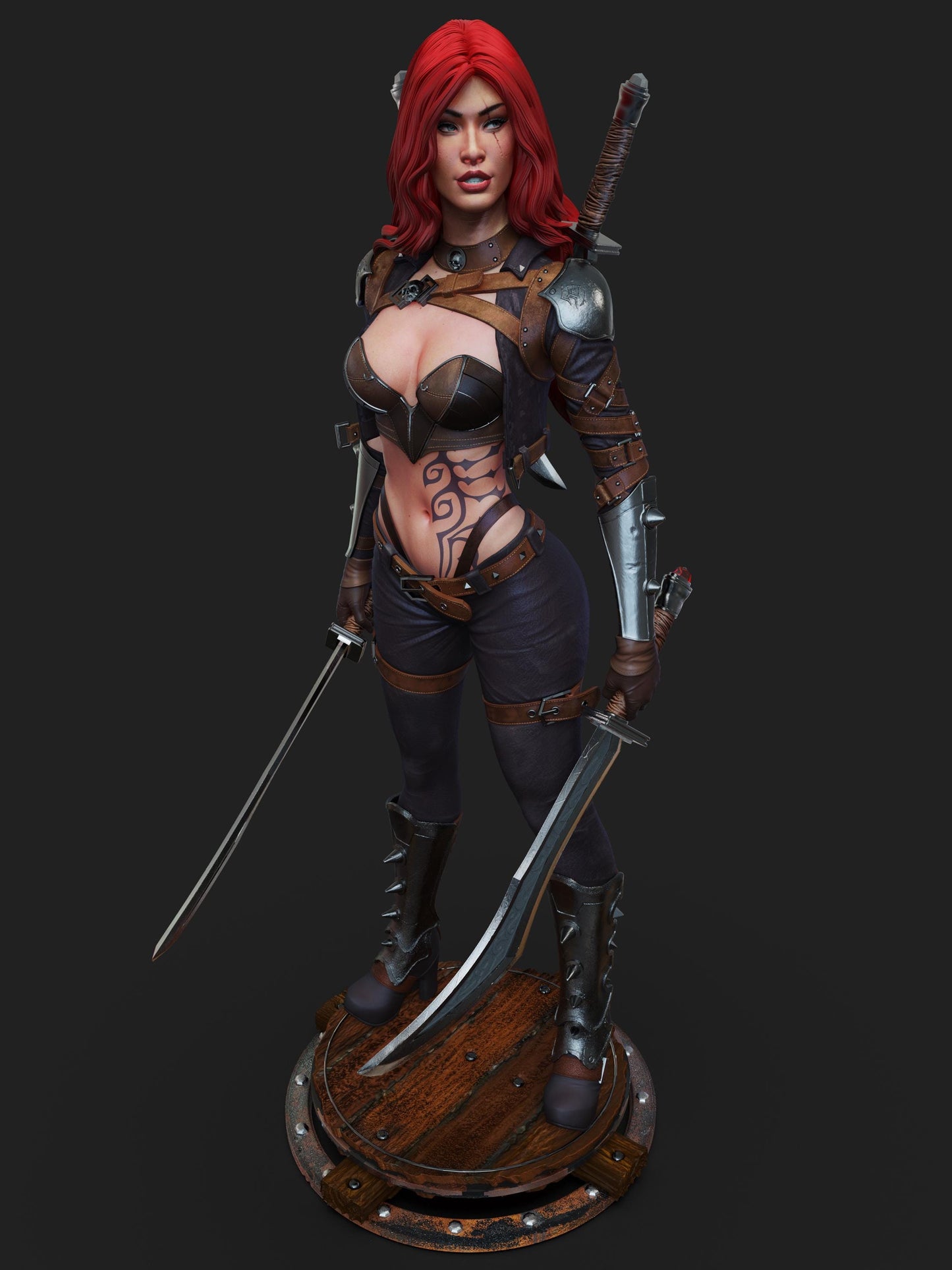 Katarina (League of Legends) Collectible Resin Statue – Painted or Unpainted Model Kit for Fans