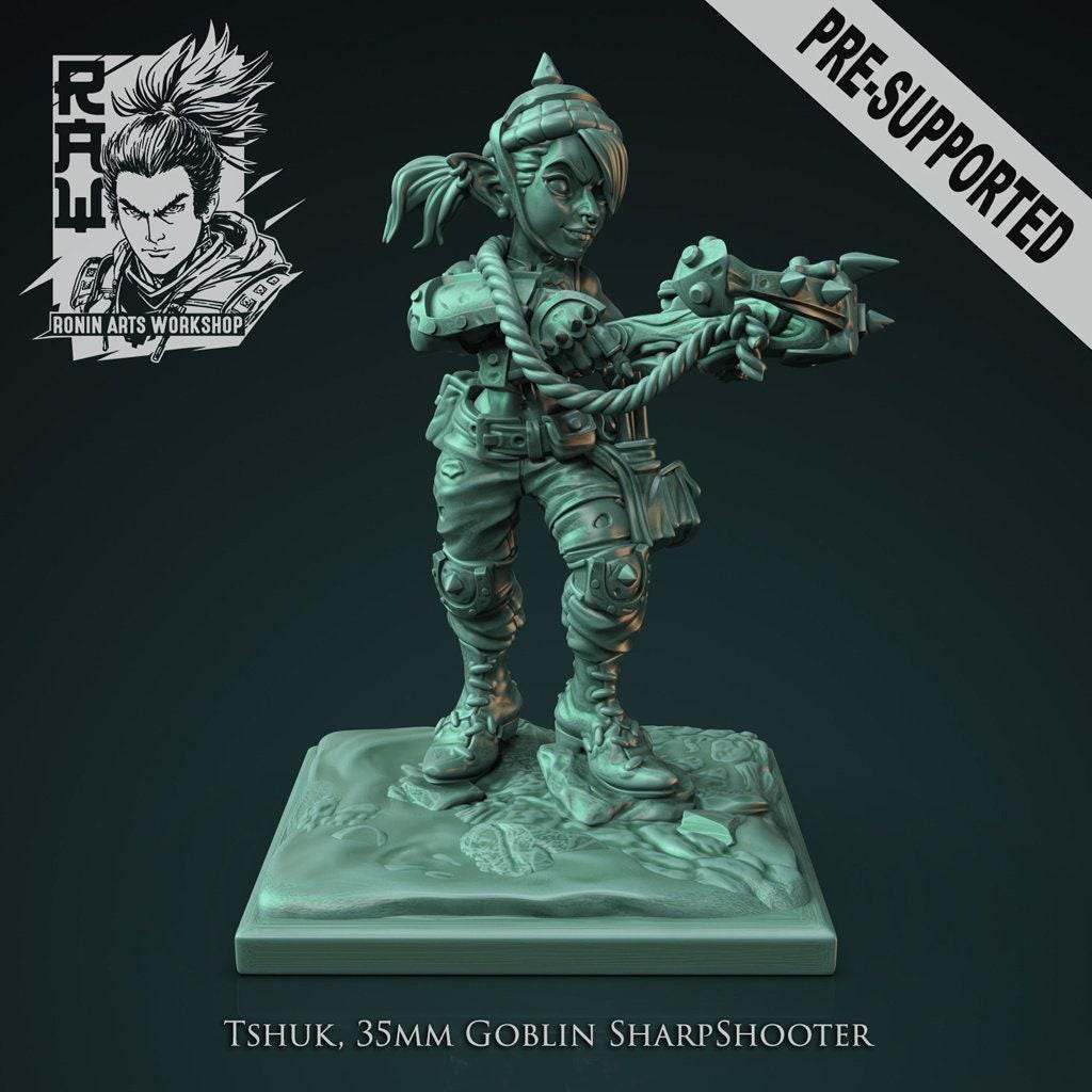 Goblin Pack Warband 35 mm, Dnd miniatures, Tabletop miniatures, 3d printed miniatures, Pathfinder, Dnd, dungeons and dragons