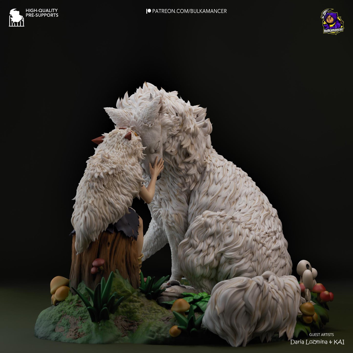 a couple of white sheep standing next to each other