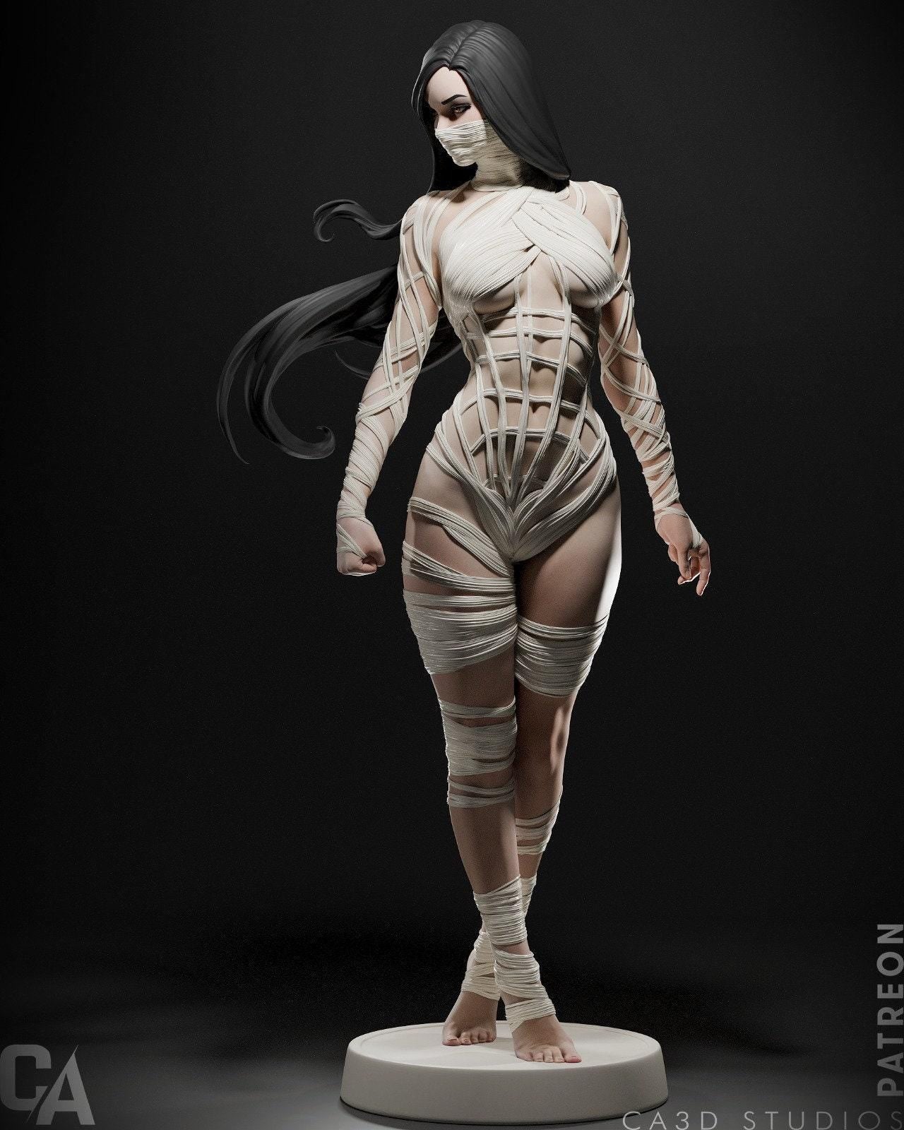 Dynamic Silk 3D Printed Collectible Statue - Marvel Spider-Verse Figure - Mature Collector's Art