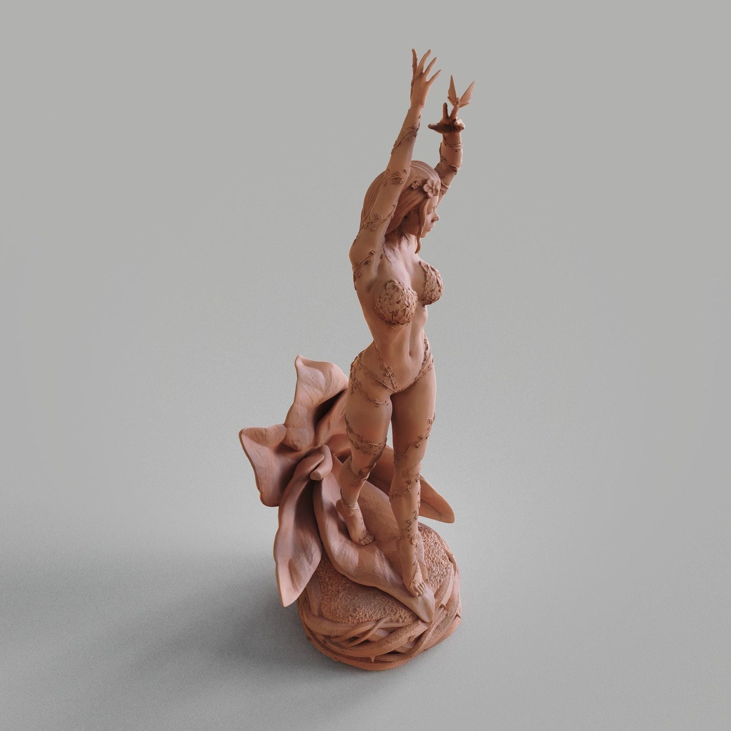Stunning Poison Ivy Collectible Statue – Premium DC Comics Villain Figure with NSFW Option for Adults