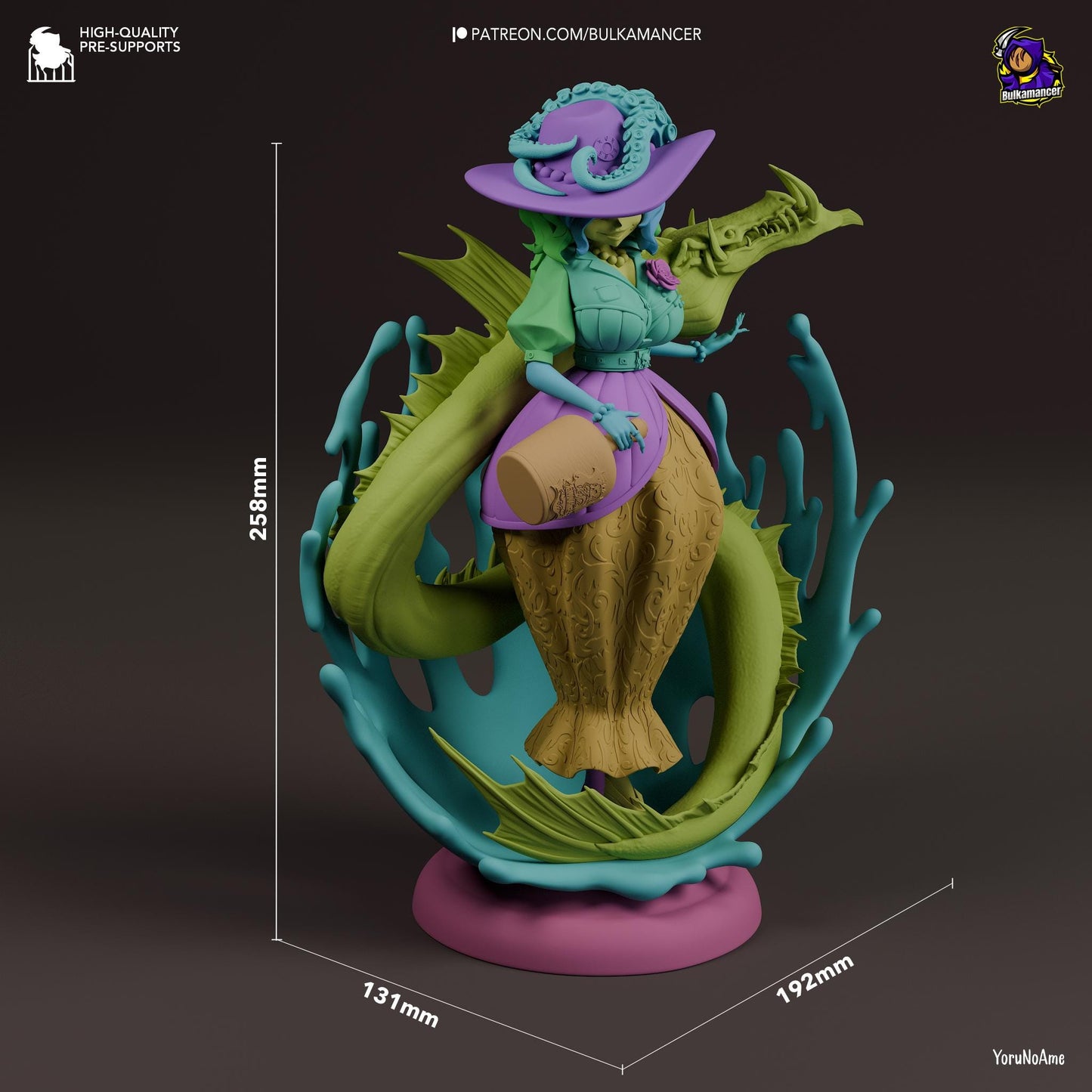 a statue of a woman sitting on top of a dragon