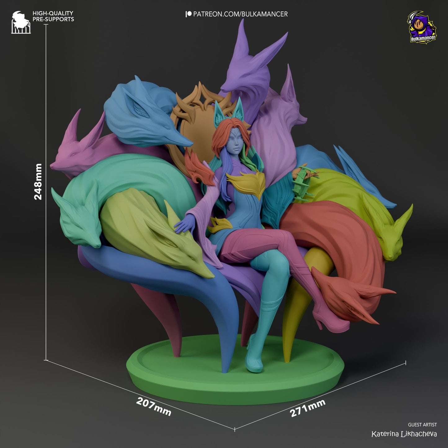 a figurine of a group of people sitting on top of each other