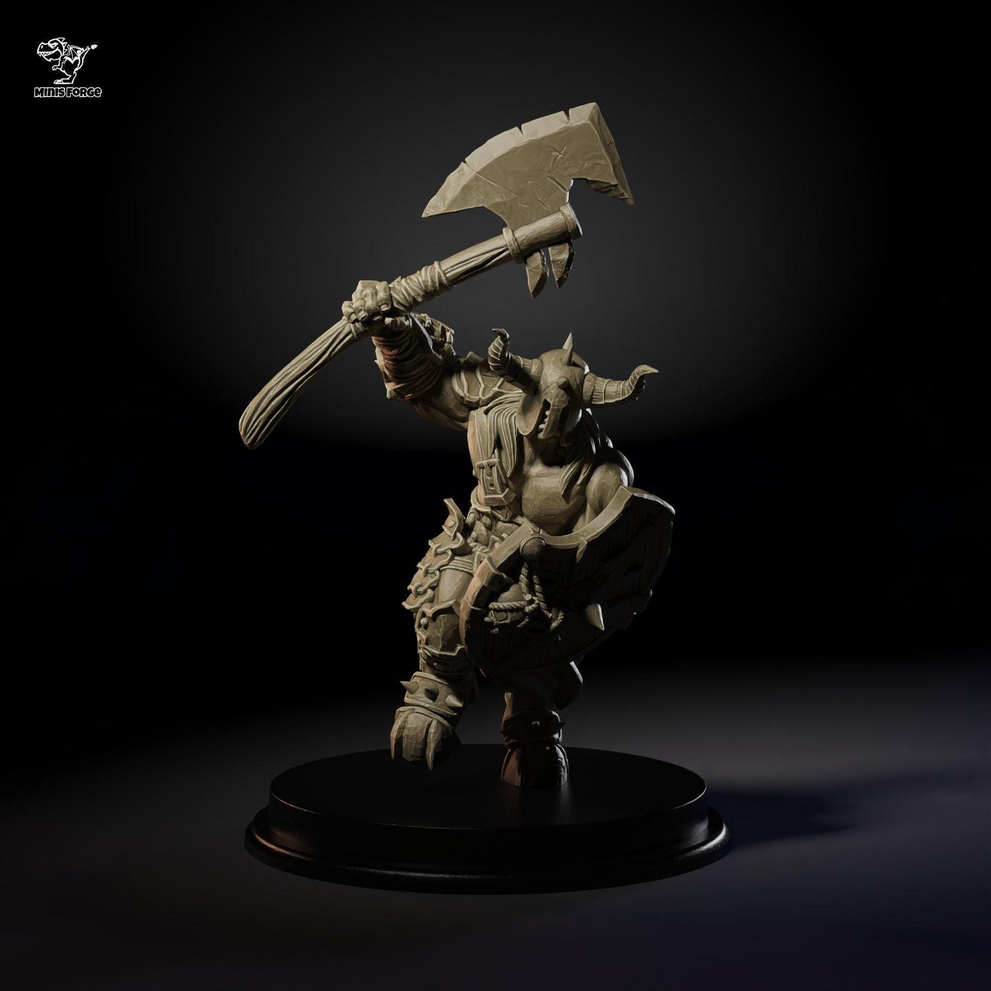 Chaos Warriors Miniature 3D Print Dungeons and Dragons Mini RPG Tabletop DnD Painting Great Gift Idea
