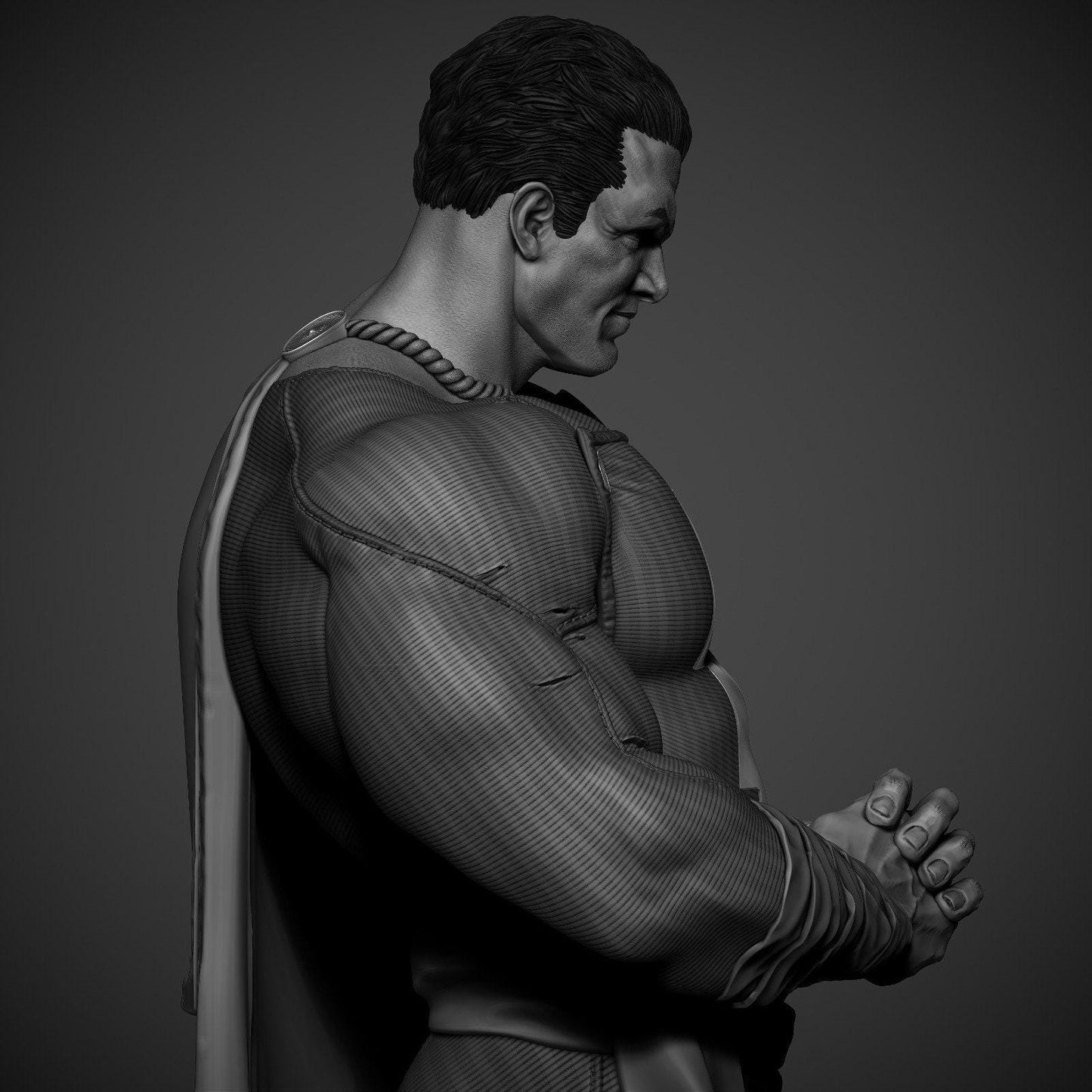 Shazam's Might: Shazam Fanart 3D Printed Collectible Statue – Heroic Figure for DC Fans