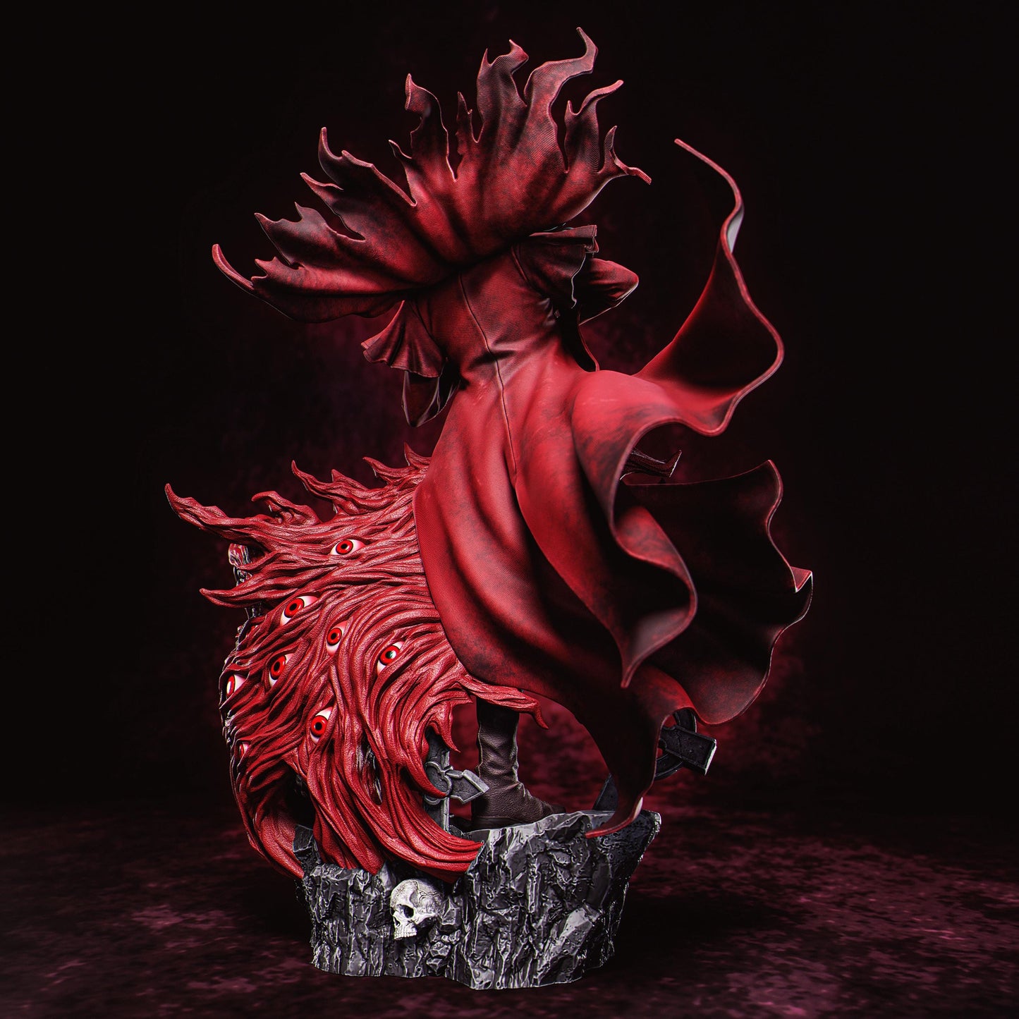 Alucard Hellsing: Premium 3D Printed Collectible Figure - Iconic Vampire Hunter