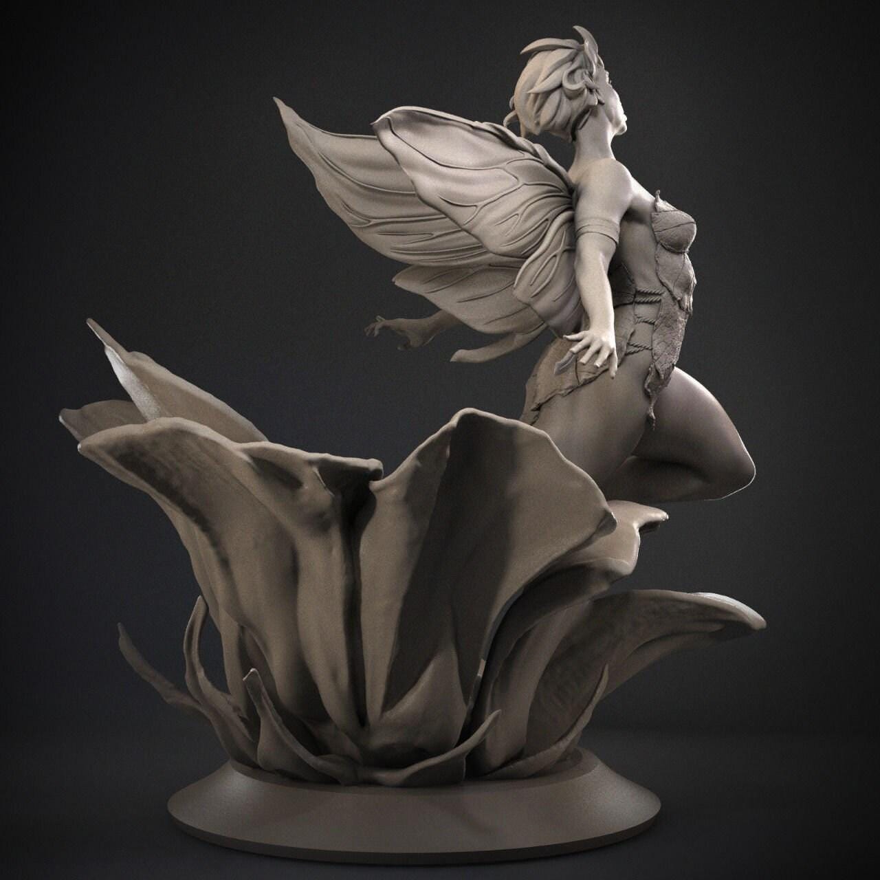 Enchanting Tinker Bell Collectible Resin Figure - Hand Painted or Unpainted Fantasy Statue