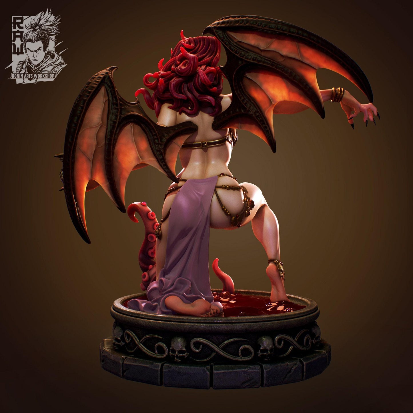 Succubus Cassandra, Dnd miniatures, Tabletop miniatures, 3d printed miniatures, Collectible figurines, Pathfinder, Dnd, dungeons and dragons
