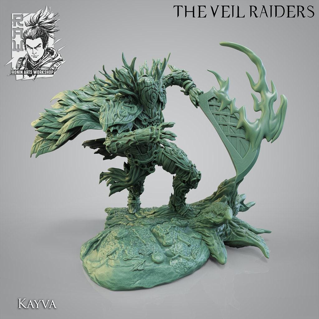The Veil Raiders, Elf WarBand, Collectible Miniatures, 35 mm, Tabletop miniatures, Collectible figurines, Pathfinder, dungeons and dragons