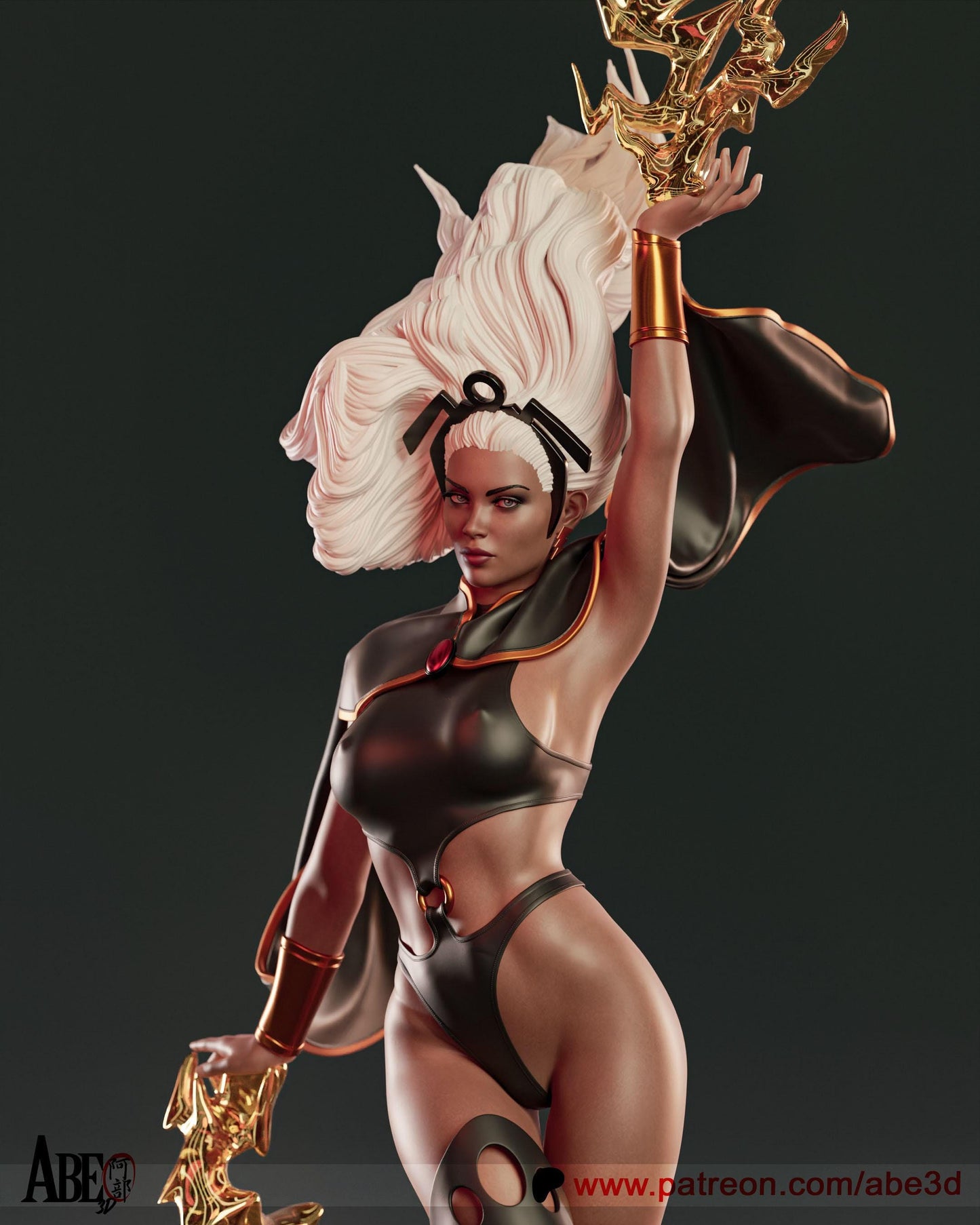 Storm 3D Printed Statue: Iconic X-Men Collectible for Marvel Fans