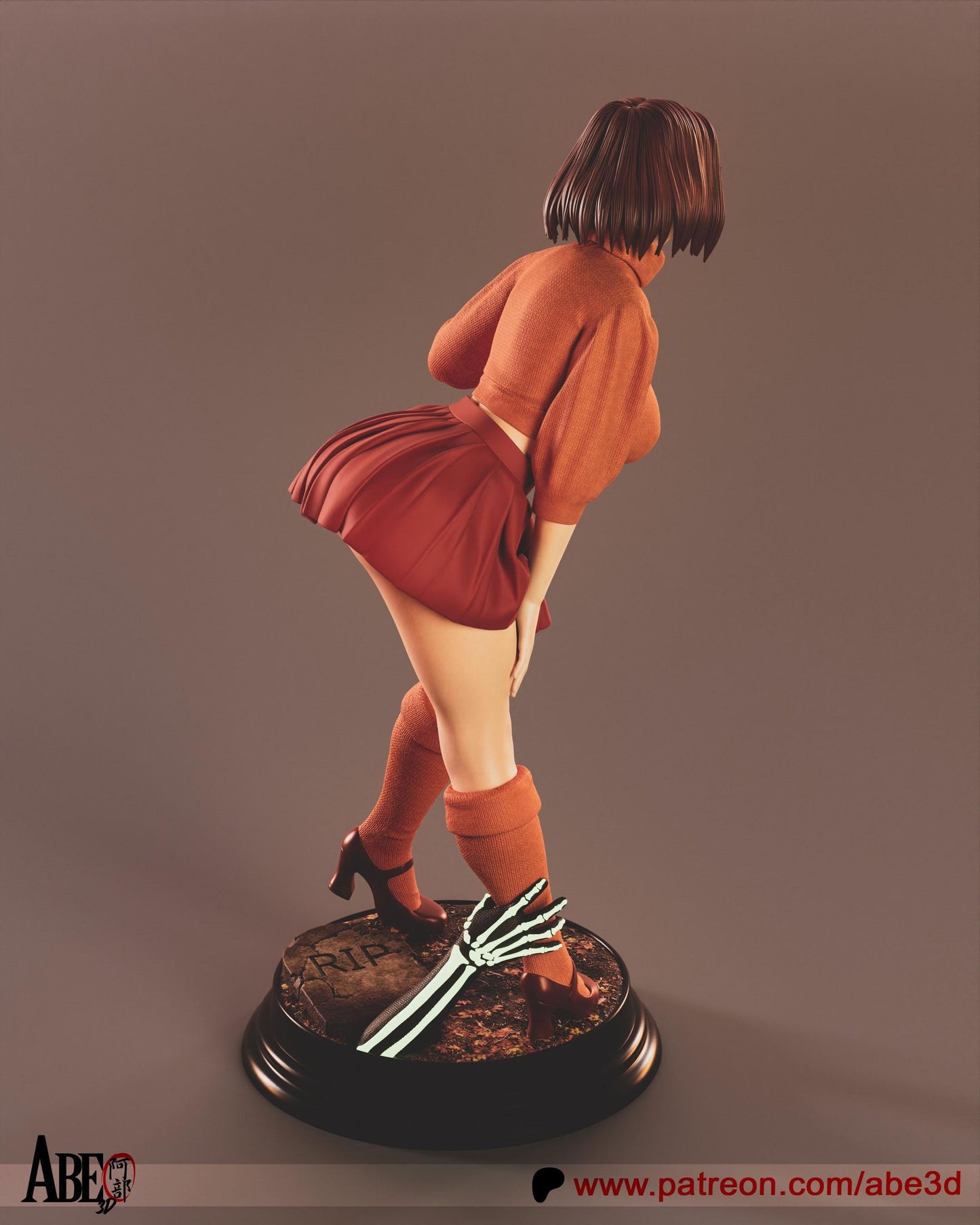 Velma Resin Figure - Hand-Painted & Unpainted Collectible
