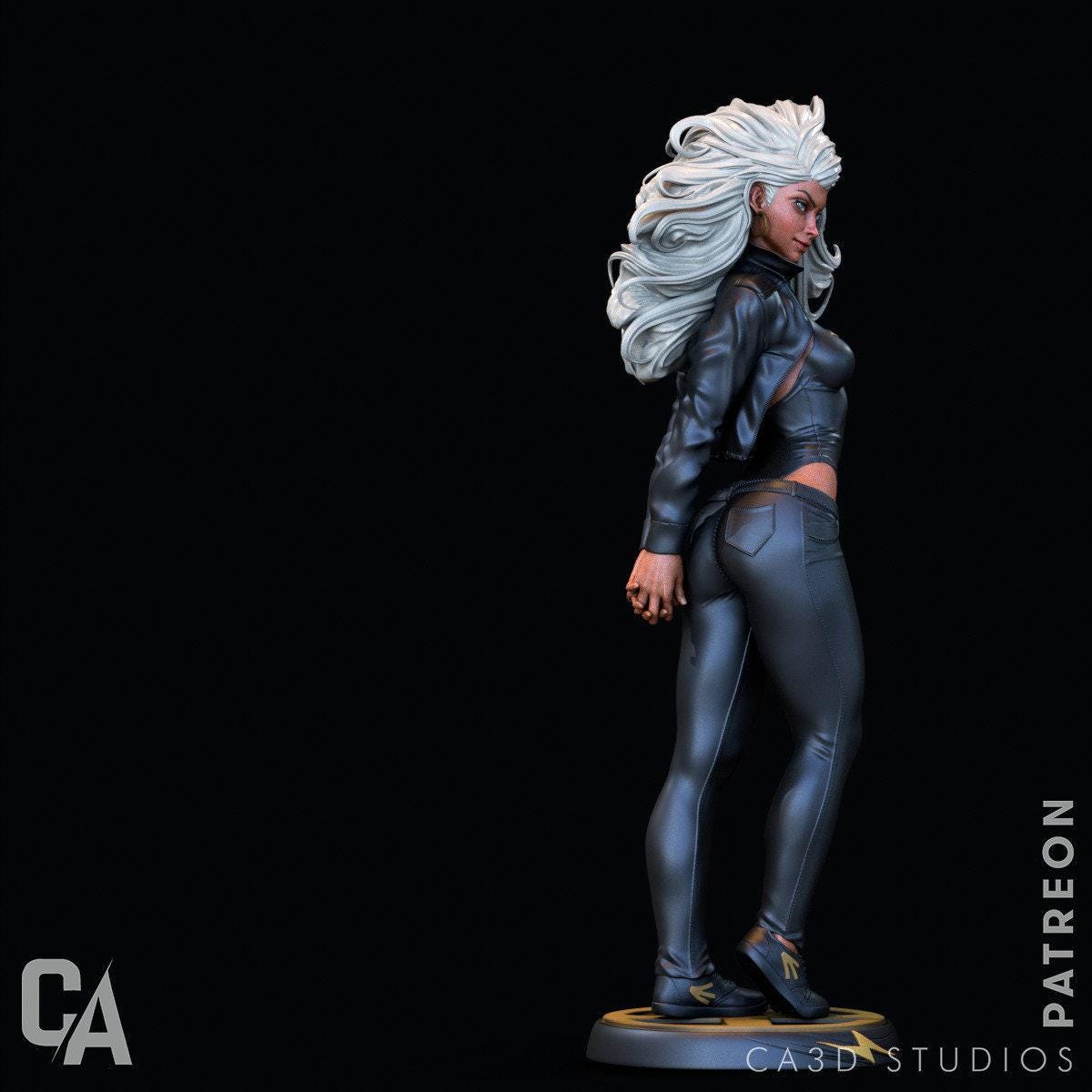Unleash the Power: Storm 3D Printed Statue – Exquisite Collectible Miniature Figure for X-Men Fans