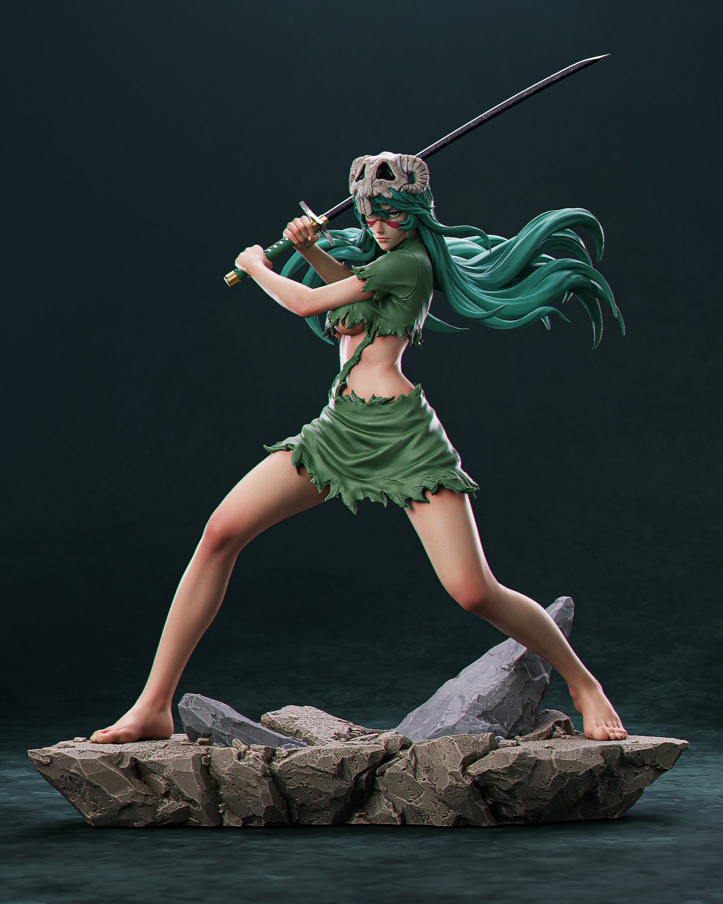 Nelliel Bleach Figure: Highly-Detailed 3D Printed Collectible Statue. Optional NSFW Variant for Adult Anime Figure Collectors