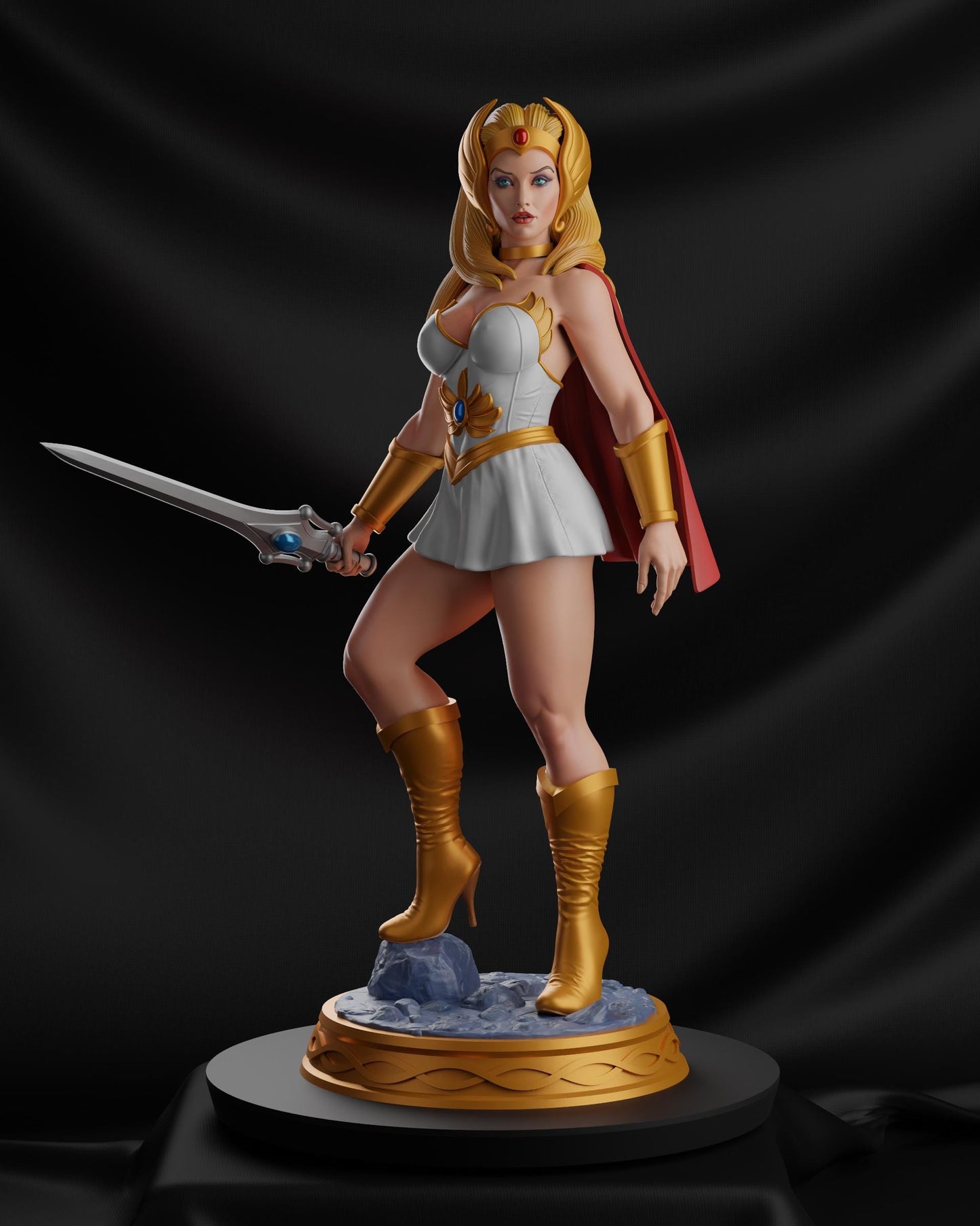 She-Ra Collectible Resin Statue – Painted or Unpainted Model Kit