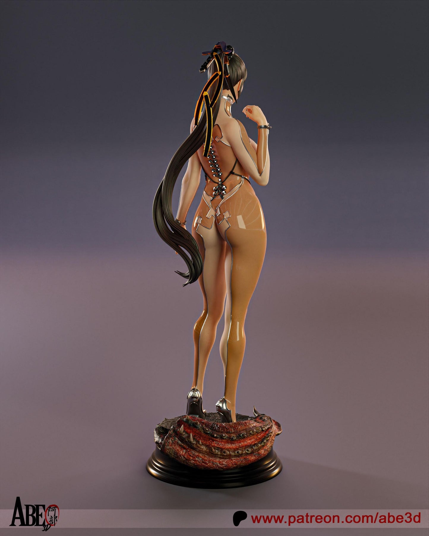 Eve Stellar Blade: Stunning 3D Printed Statue - NSFW Gaming Collectible