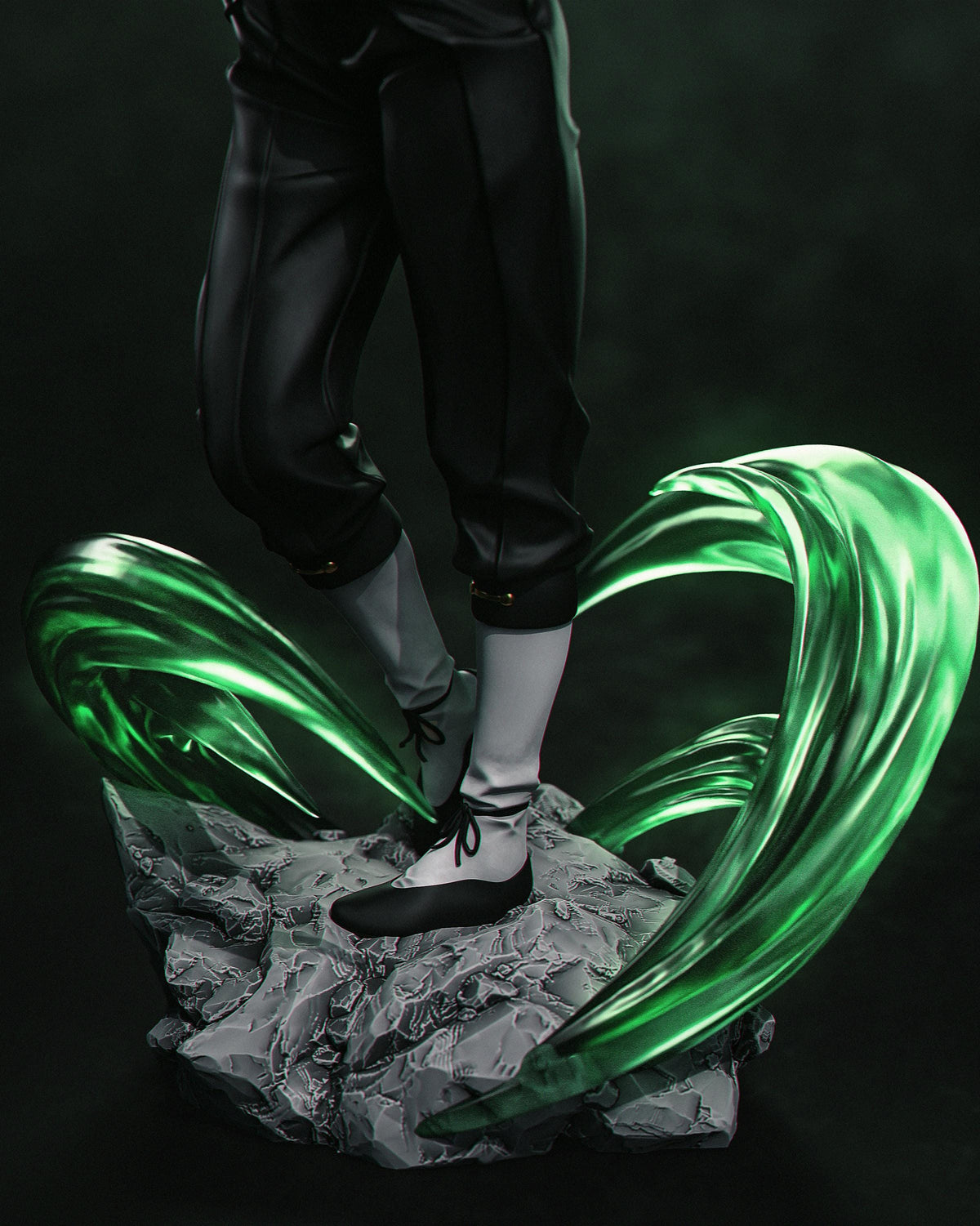 Soi Fon (Bleach) Collectible Resin Statue – Painted or Unpainted Model Kit for Adult Collectors
