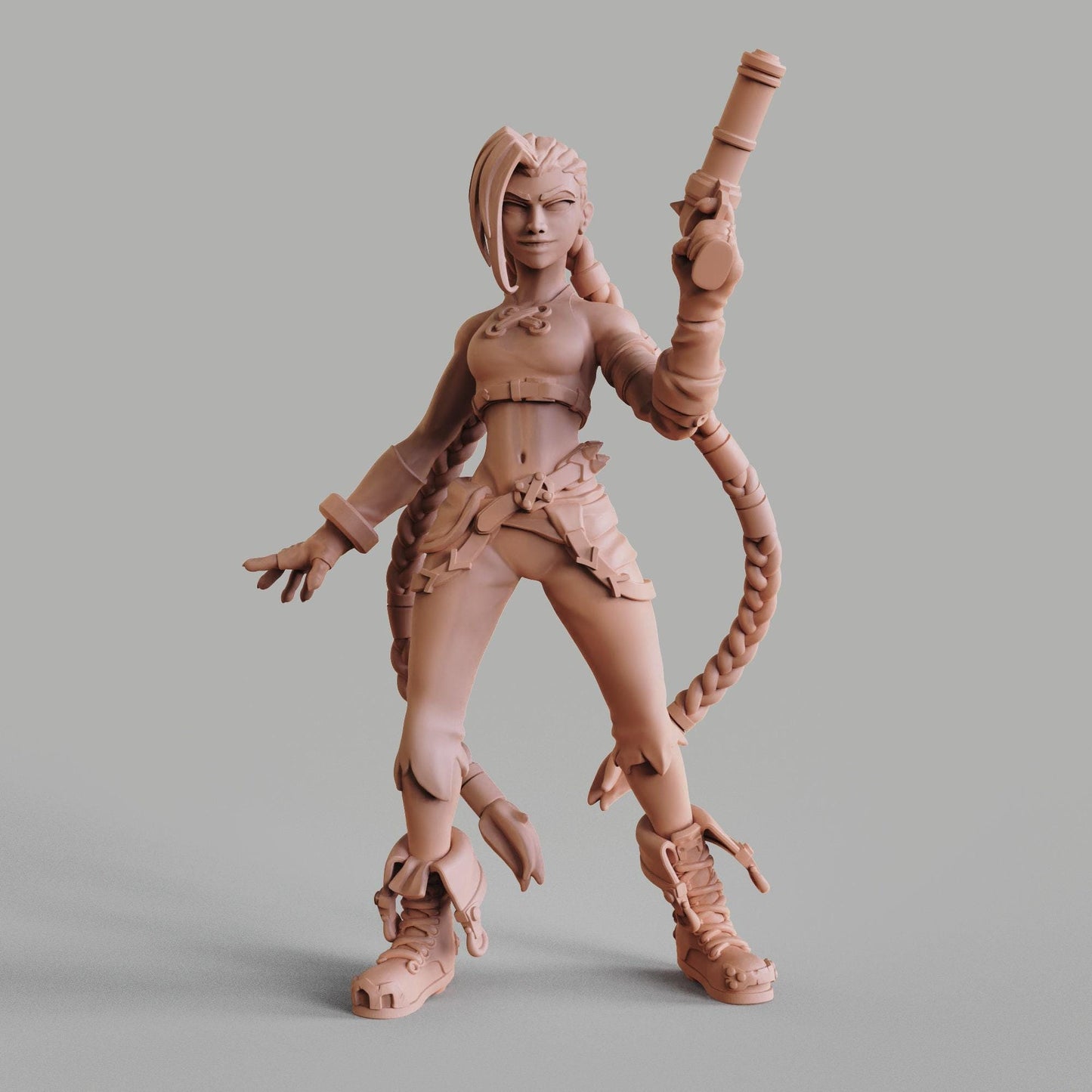 Arcane Jinx 3d printed statue Collectible Miniature figure gift idea pin up unpainted