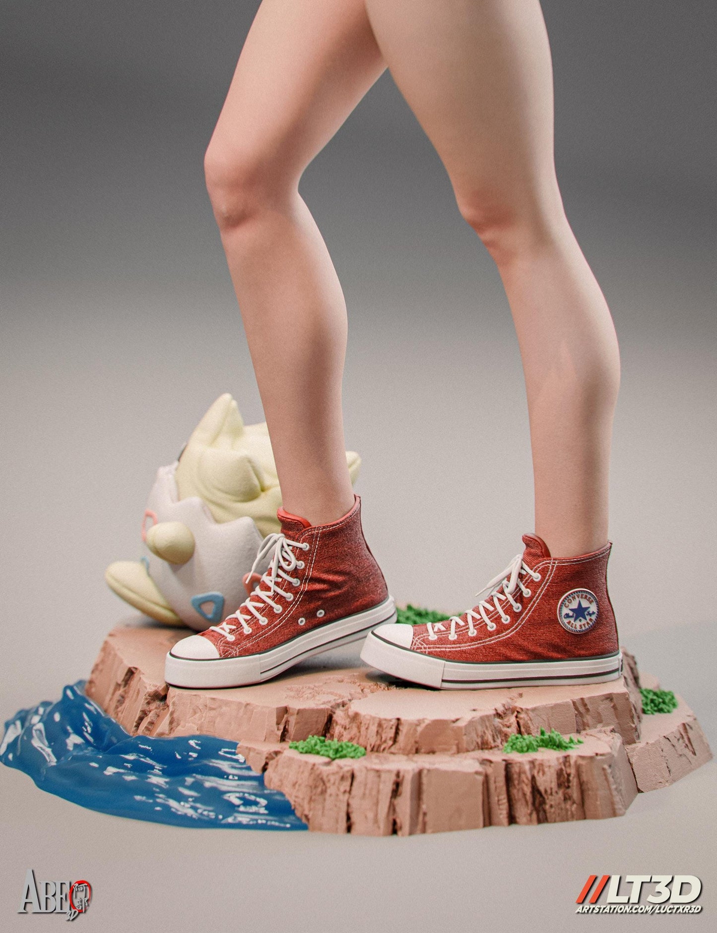 Misty Collectible Statue: Exquisite Hand-Painted 3D Resin Figure – A Must-Have Pokémon Anime Treasure