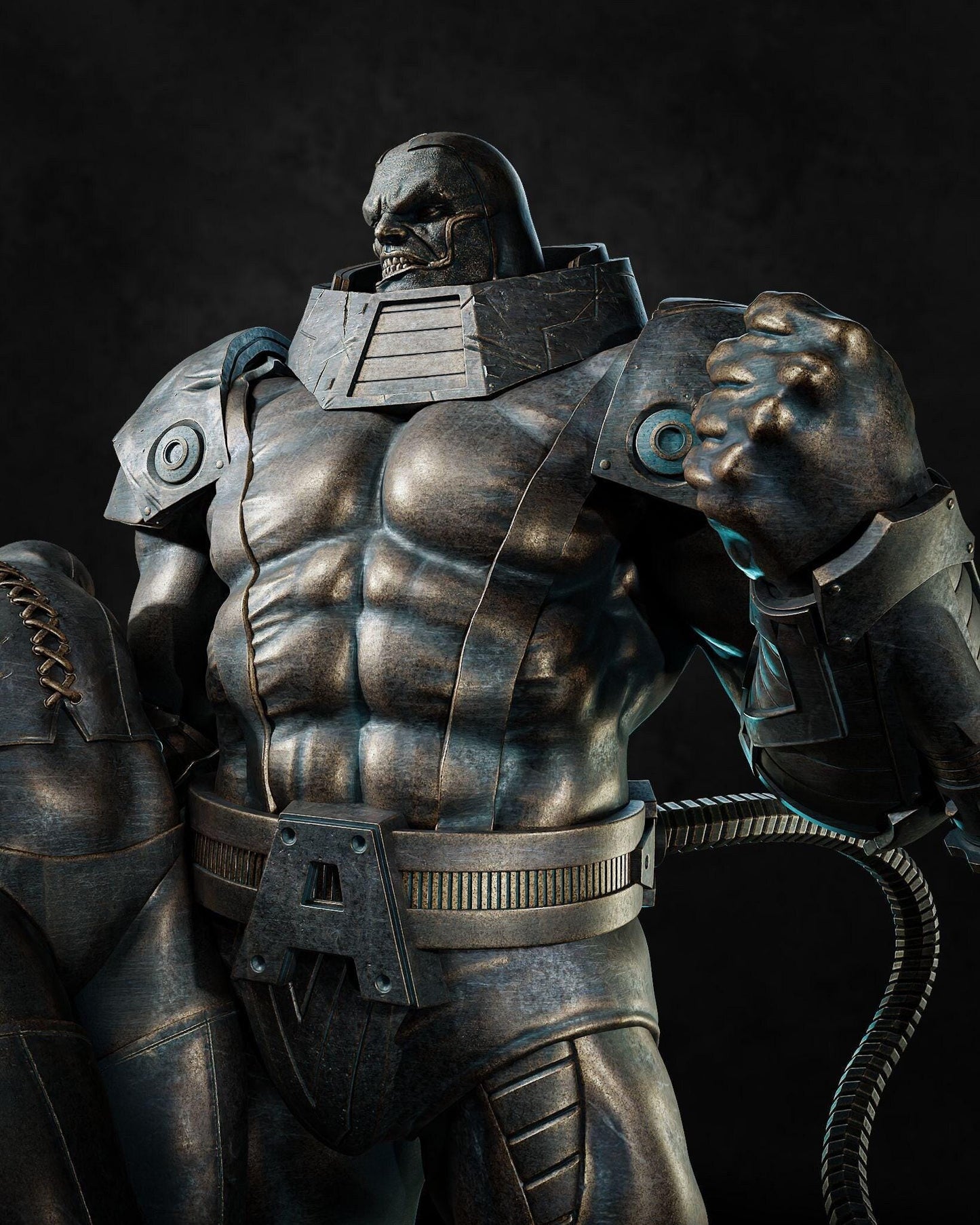 Diorama of Earth Apocalypse 3d Print Fanart Collectible Statue in scale 1/12