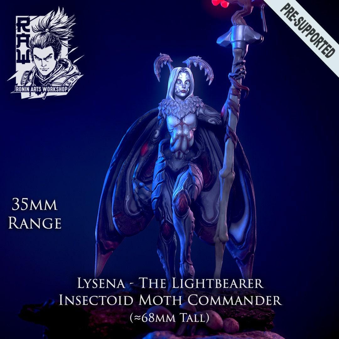 Insectoids Warband: Unleash the Swarm in 35mm Scale for DnD, Pathfinder, and Collectible Miniature Enthusiasts, 35mm scale