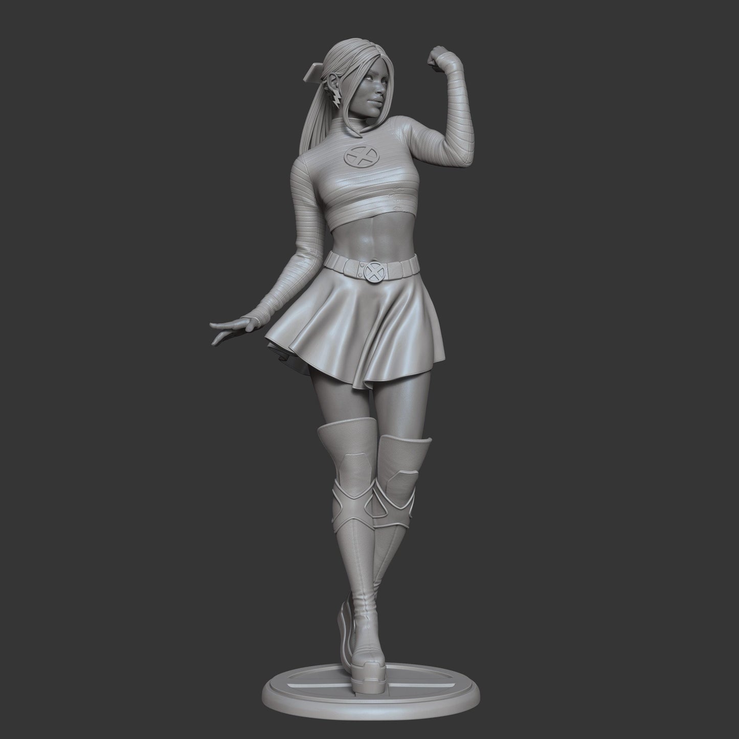 Storm X-Men 3D Printed Collectible Statue - Dynamic Ororo Munroe Figure for Marvel & X-Men Fans