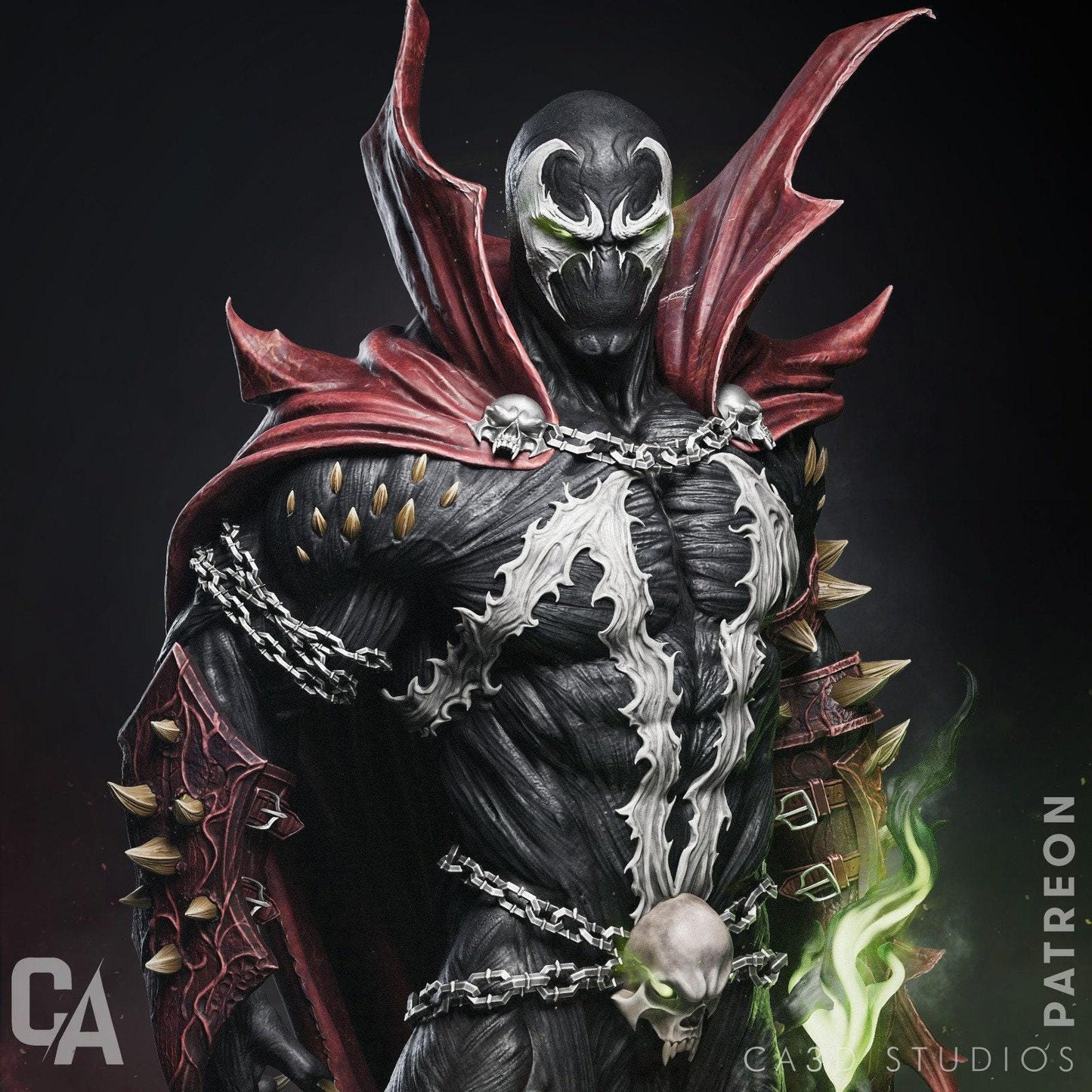 Hellspawn Unleashed: Spawn: 3D-Printed Collectible Figure – Iconic Anti-Hero